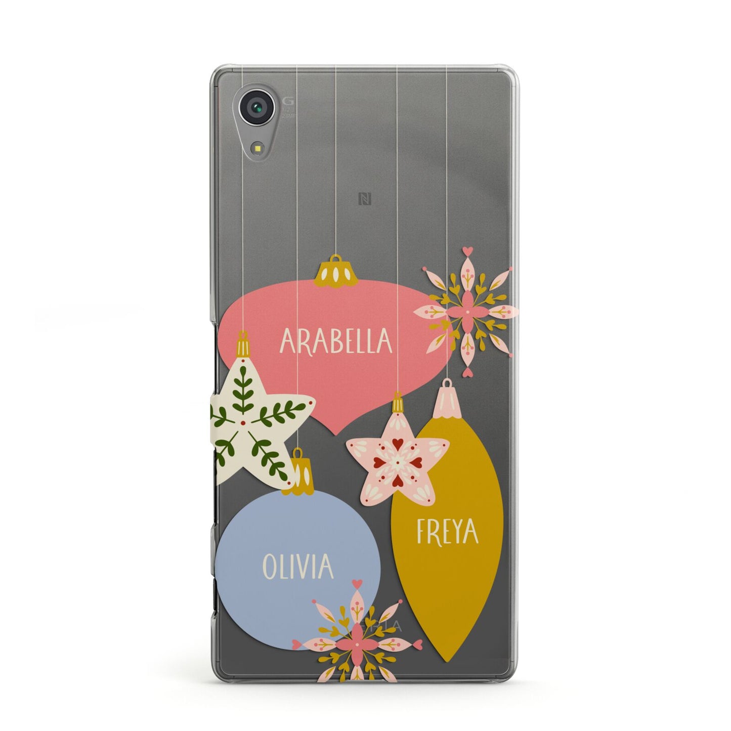 Personalised Christmas Bauble Sony Xperia Case