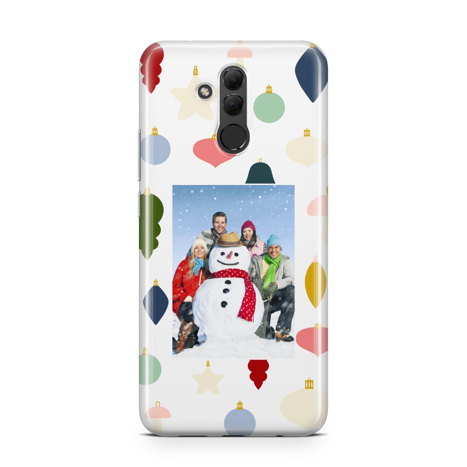 Personalised Christmas Baubles Huawei Mate 20 Lite