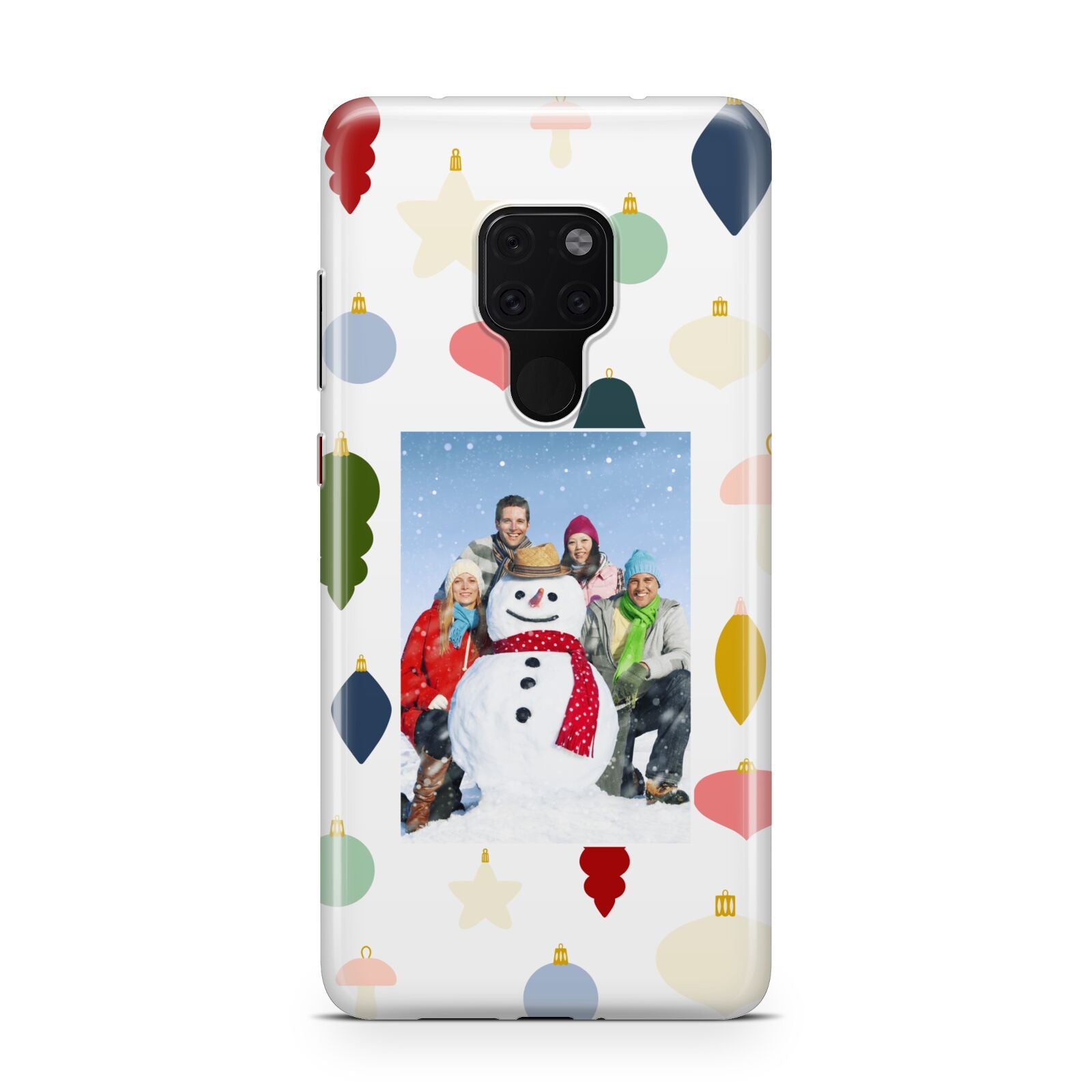 Personalised Christmas Baubles Huawei Mate 20 Phone Case