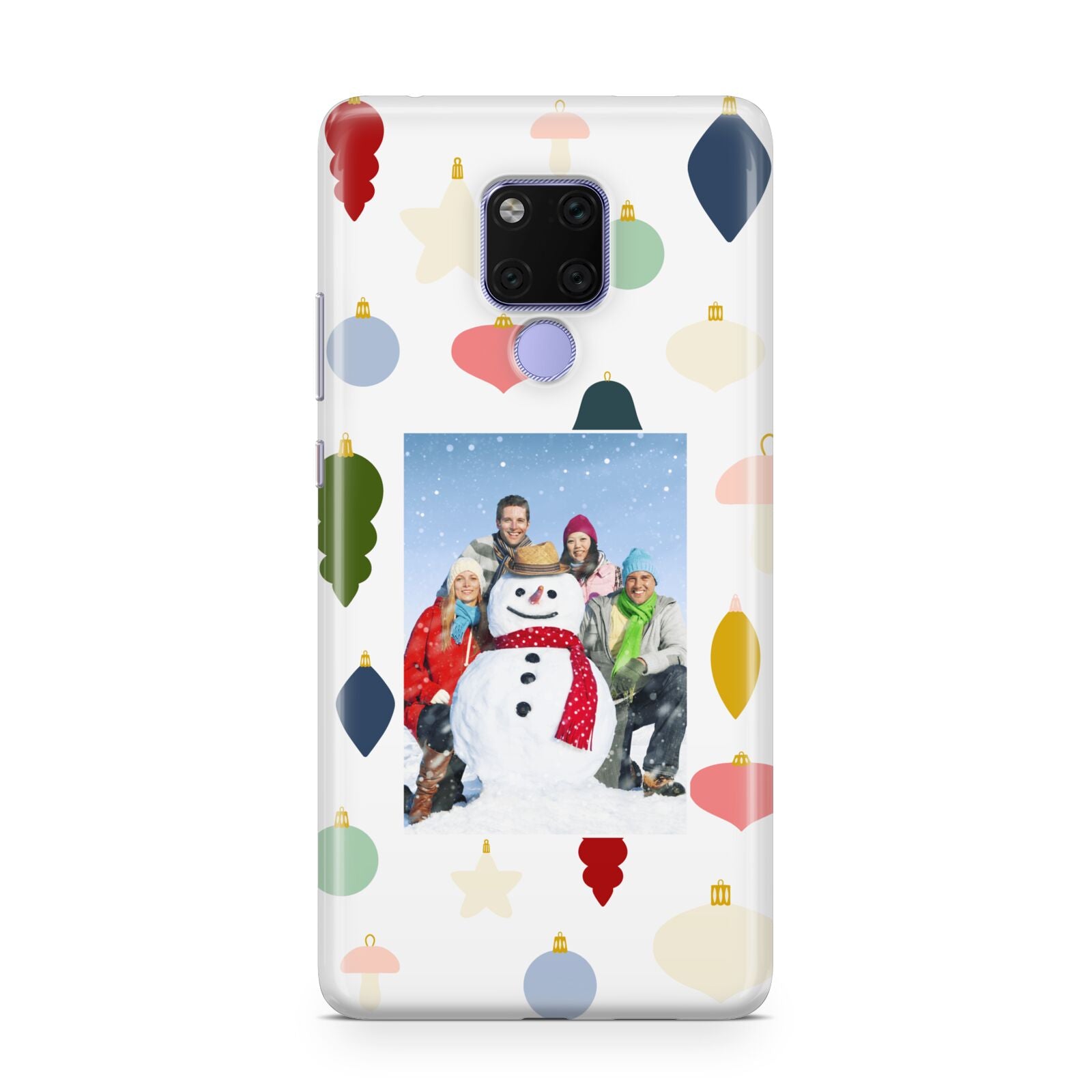 Personalised Christmas Baubles Huawei Mate 20X Phone Case