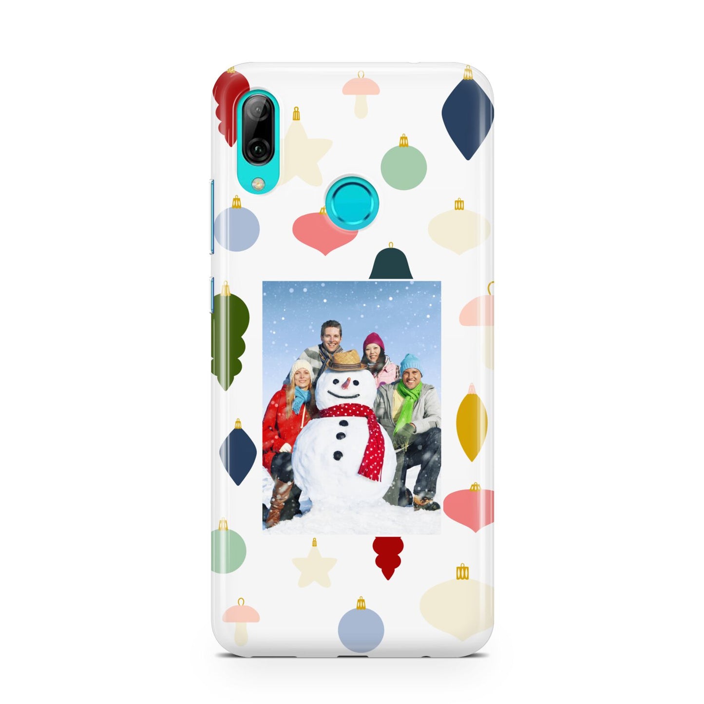 Personalised Christmas Baubles Huawei P Smart 2019 Case