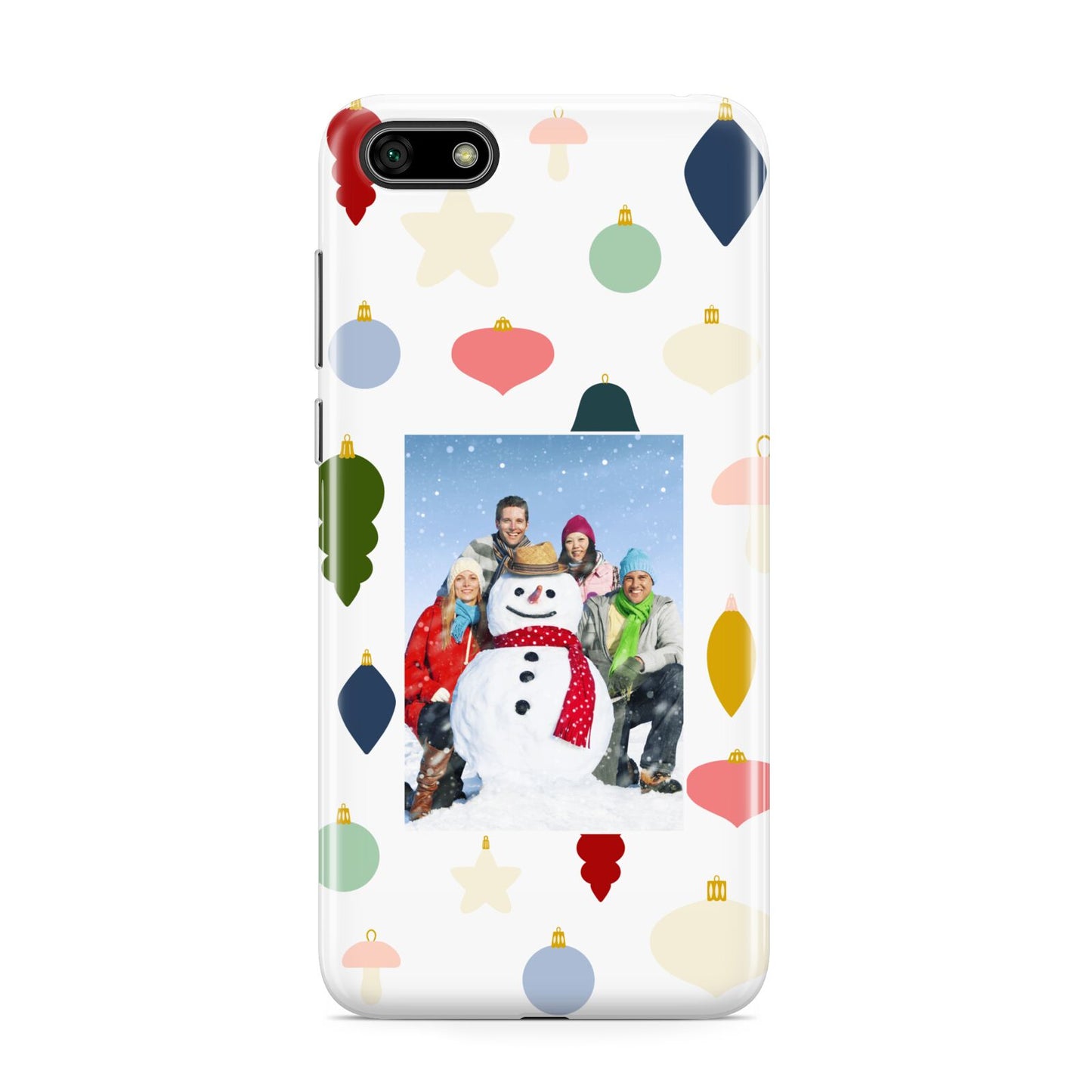 Personalised Christmas Baubles Huawei Y5 Prime 2018 Phone Case