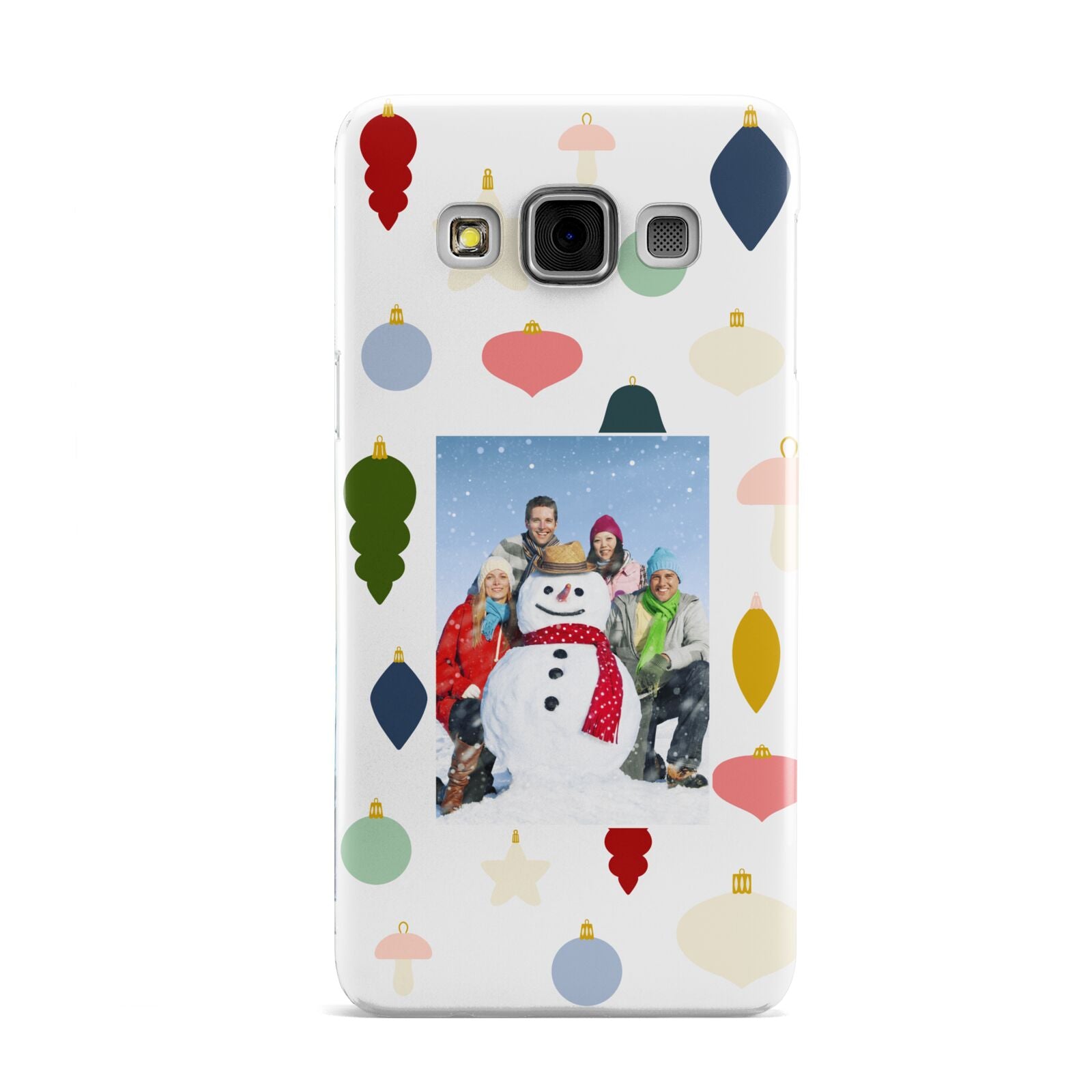 Personalised Christmas Baubles Samsung Galaxy A3 Case