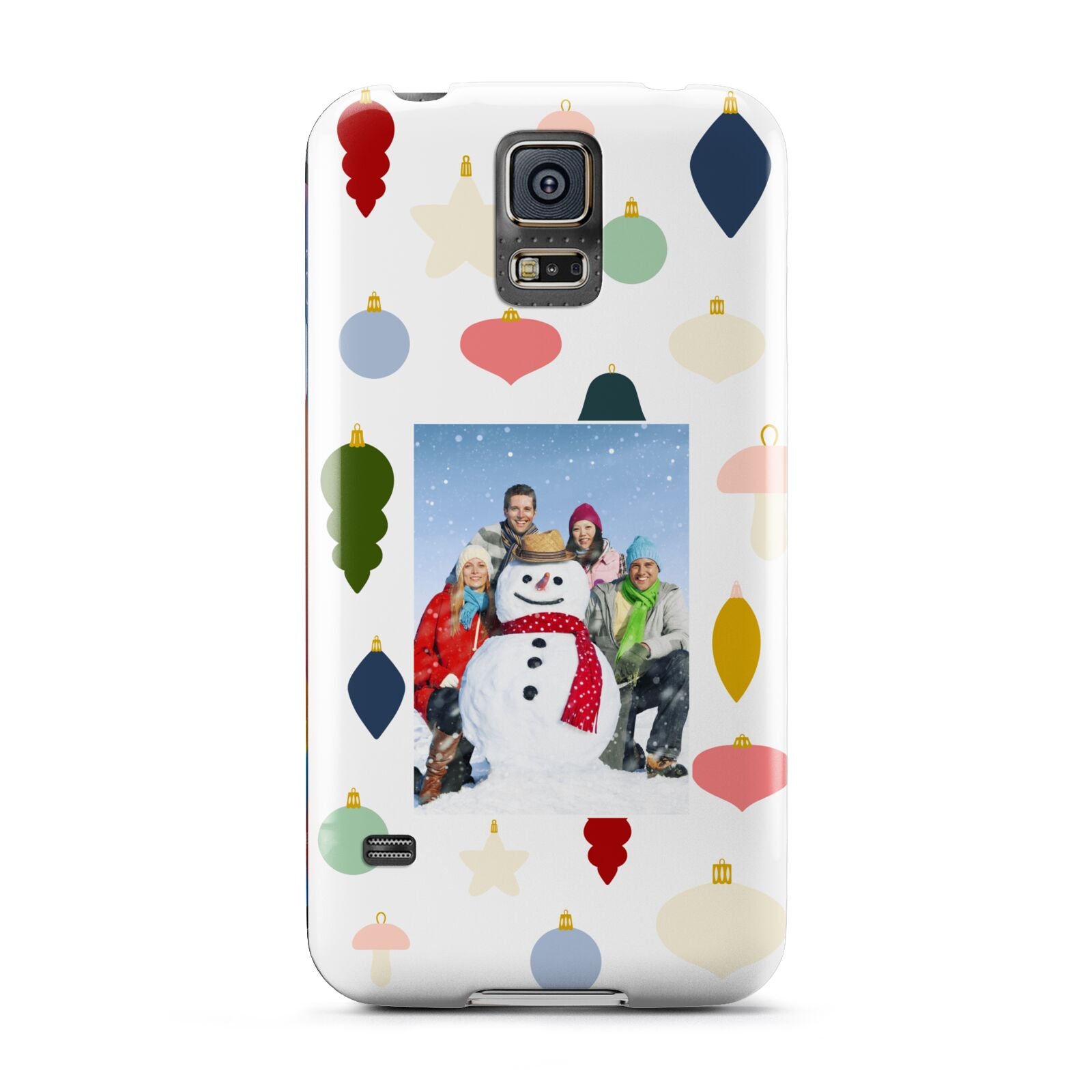 Personalised Christmas Baubles Samsung Galaxy S5 Case