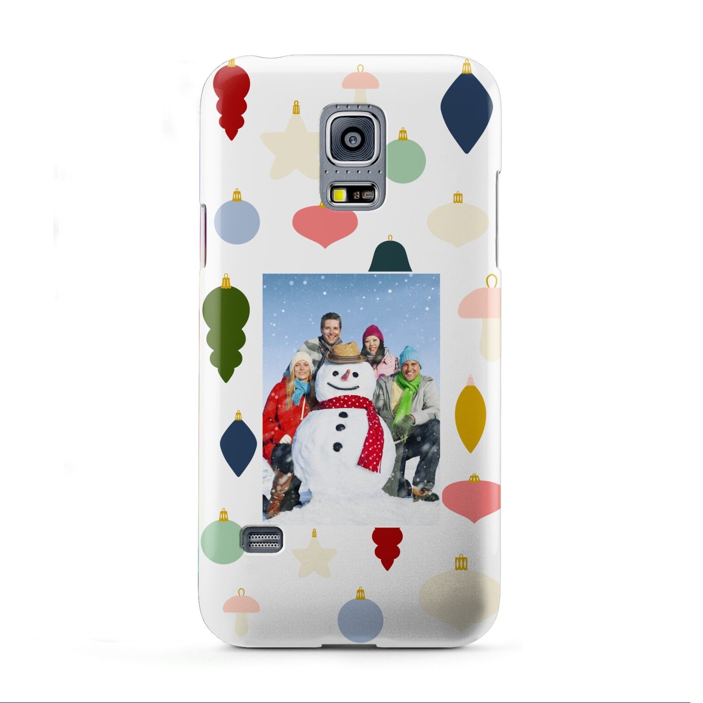 Personalised Christmas Baubles Samsung Galaxy S5 Mini Case