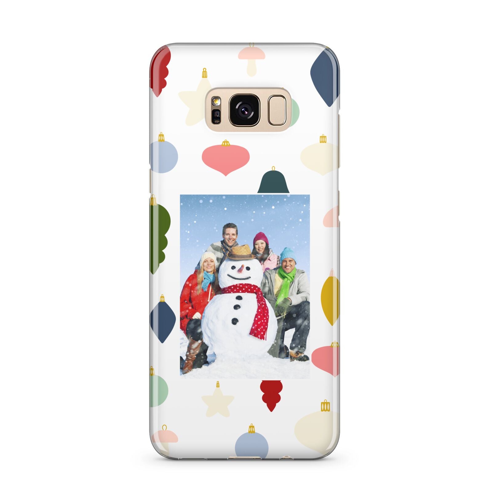 Personalised Christmas Baubles Samsung Galaxy S8 Plus Case