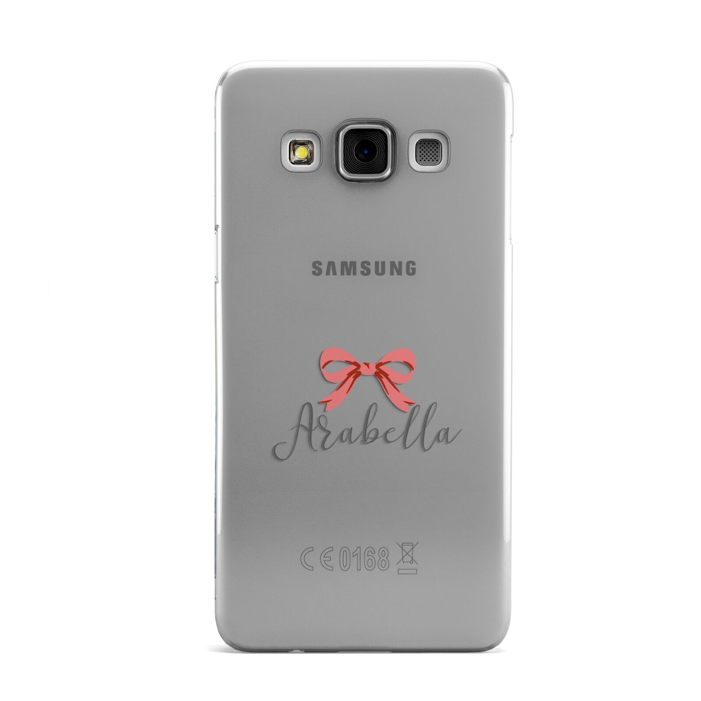 Personalised Christmas Bow Samsung Galaxy A3 Case