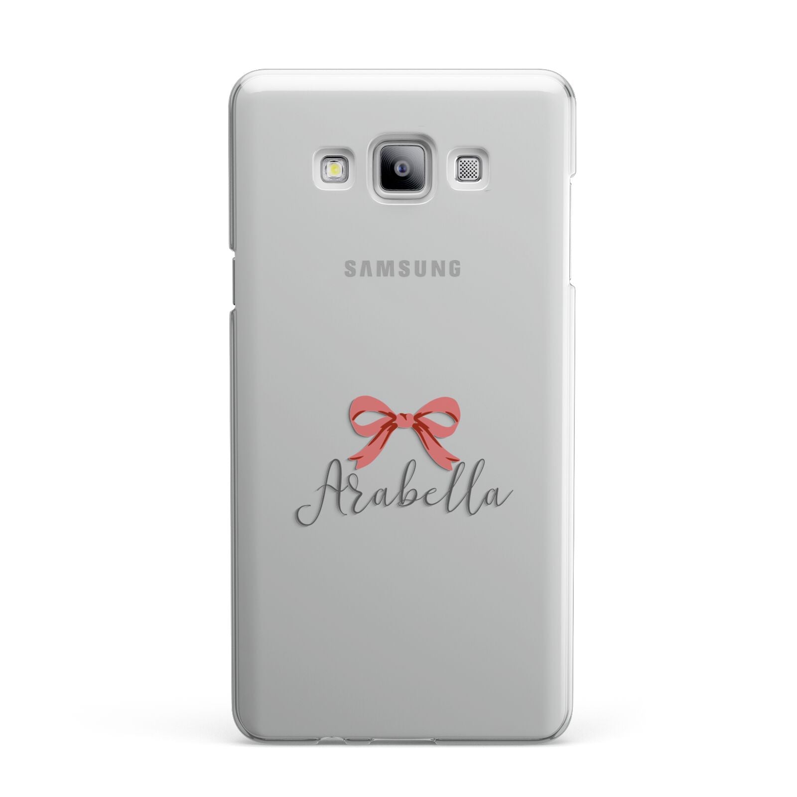 Personalised Christmas Bow Samsung Galaxy A7 2015 Case