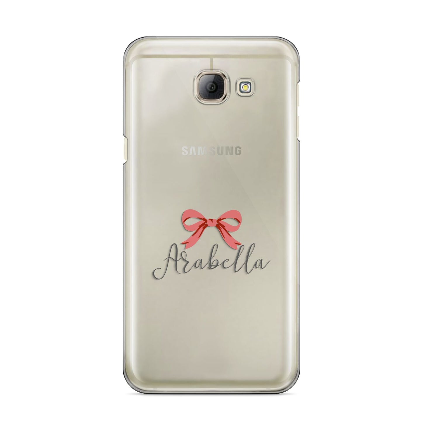 Personalised Christmas Bow Samsung Galaxy A8 2016 Case