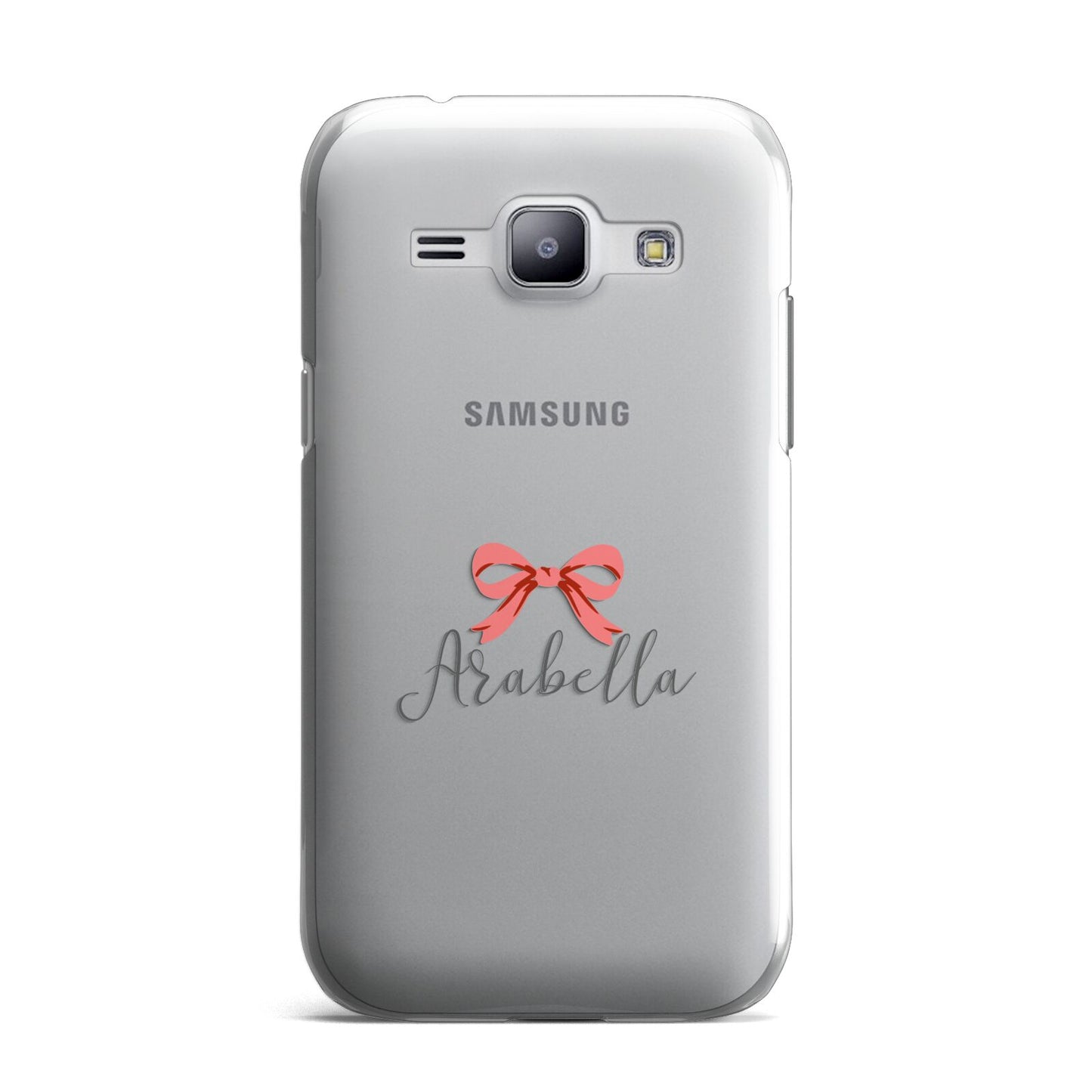 Personalised Christmas Bow Samsung Galaxy J1 2015 Case