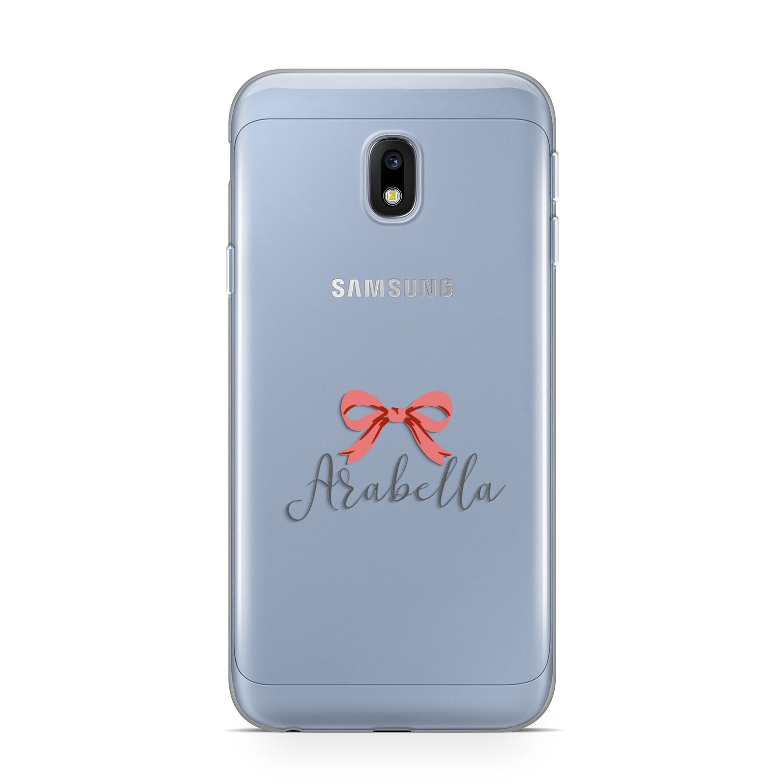 Personalised Christmas Bow Samsung Galaxy J3 2017 Case