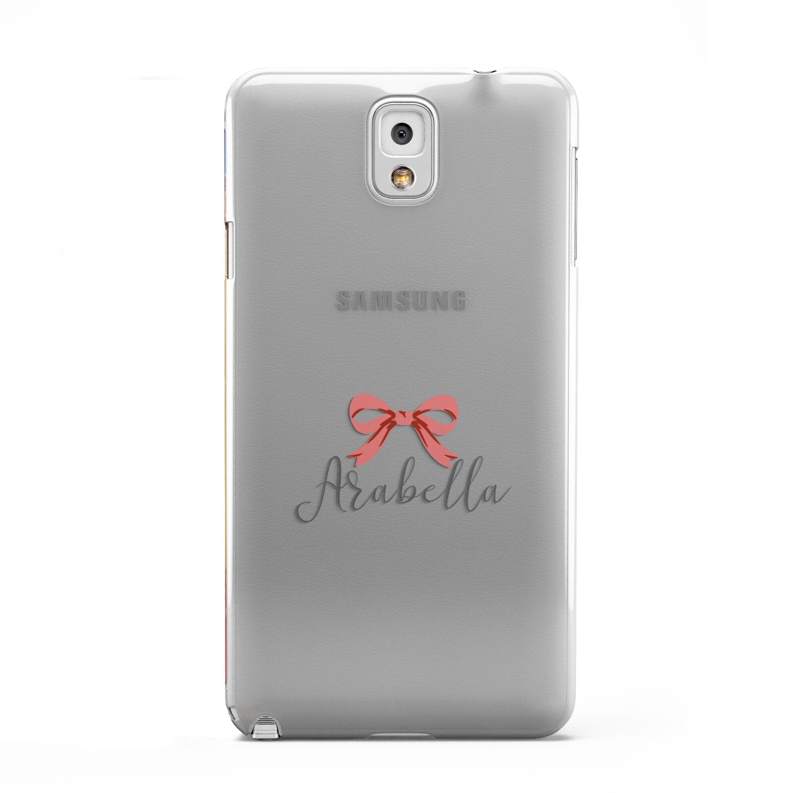 Personalised Christmas Bow Samsung Galaxy Note 3 Case