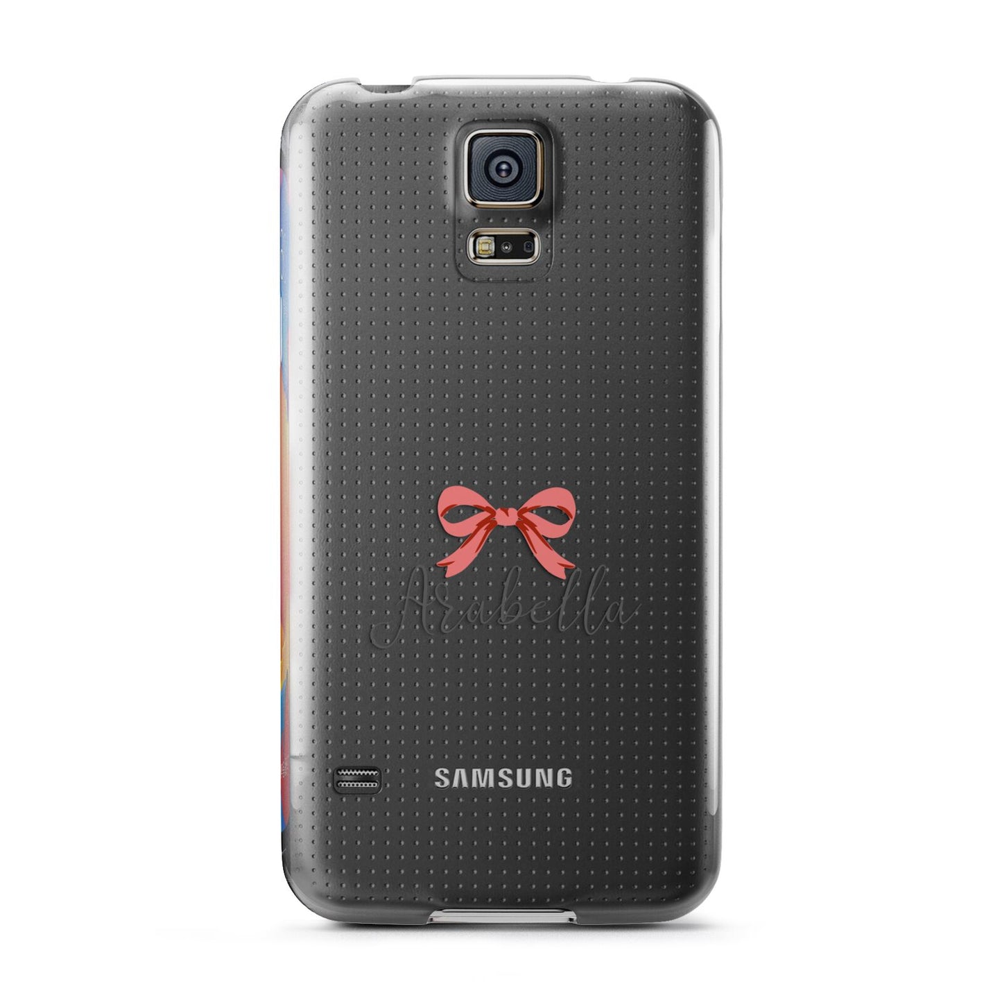 Personalised Christmas Bow Samsung Galaxy S5 Case