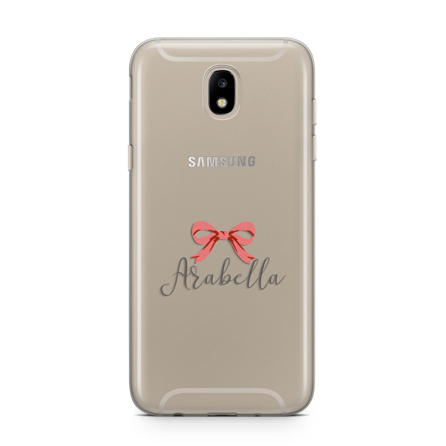 Personalised Christmas Bow Samsung J5 2017 Case