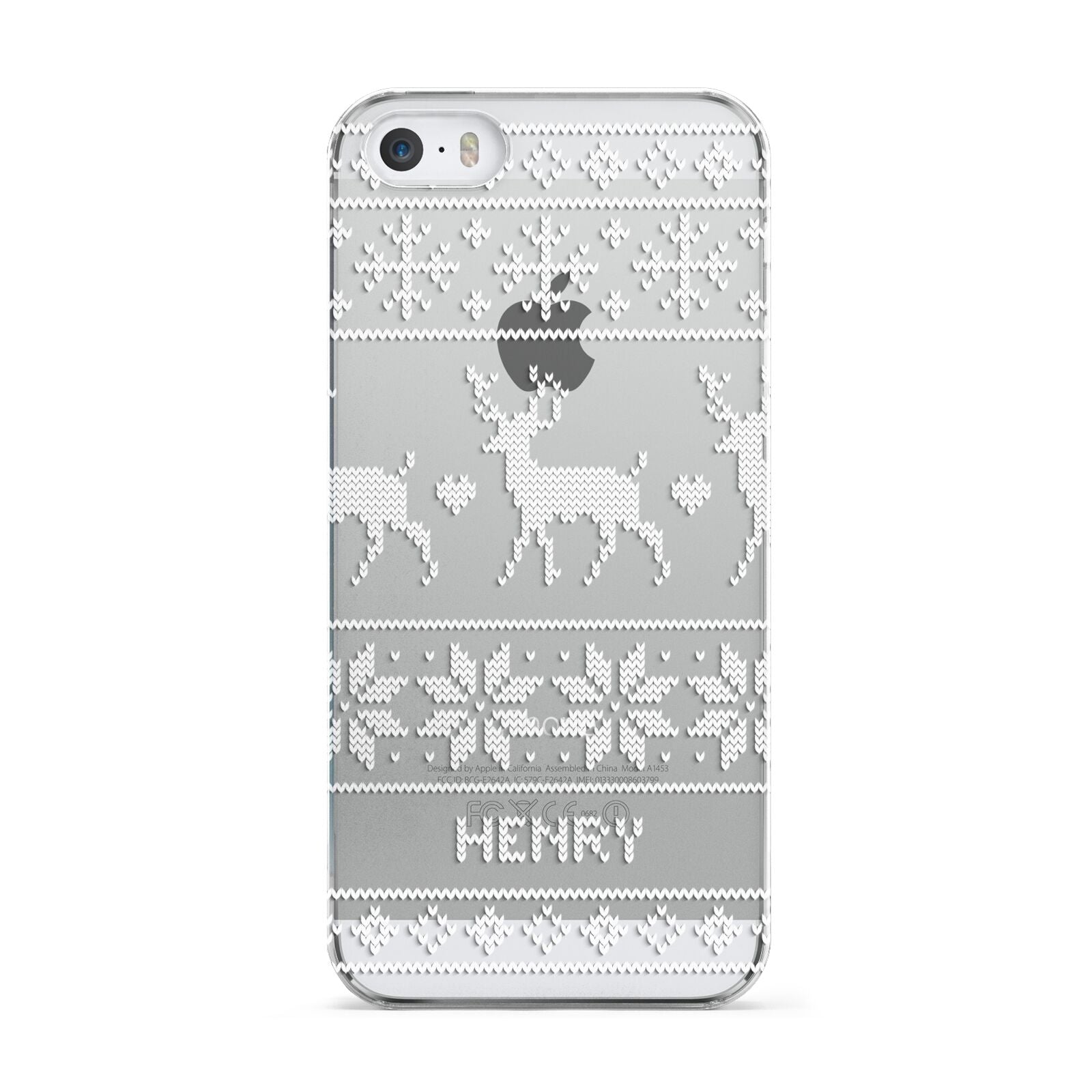 Personalised Christmas Jumper Apple iPhone 5 Case