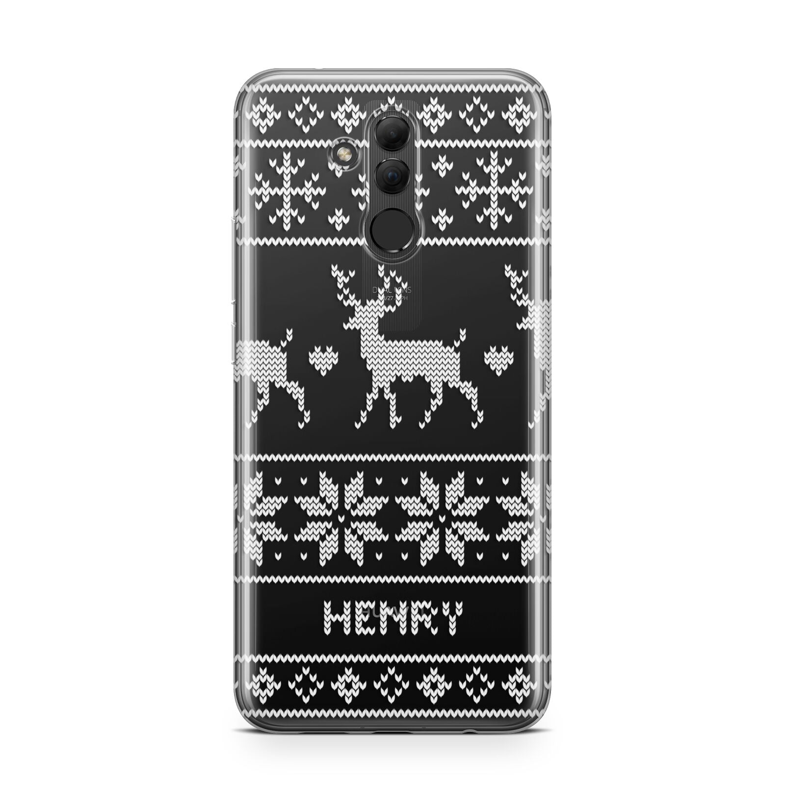 Personalised Christmas Jumper Huawei Mate 20 Lite