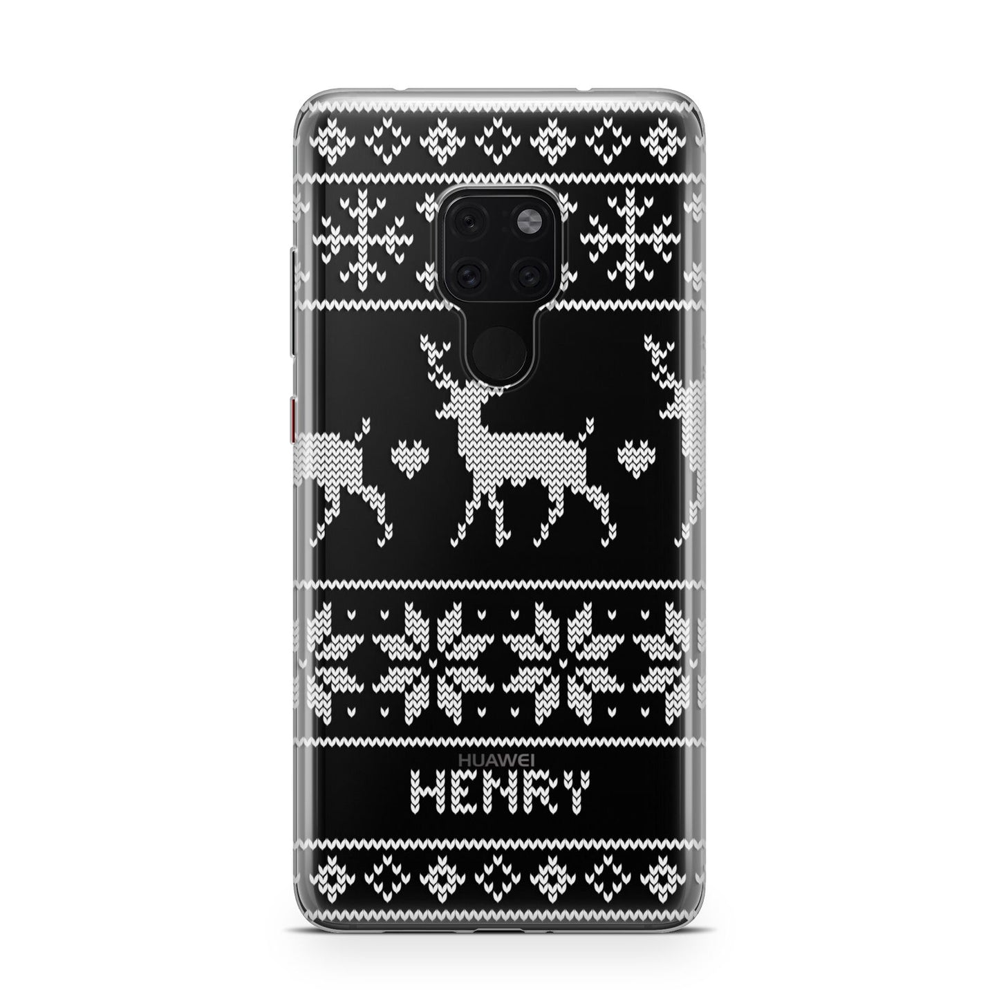 Personalised Christmas Jumper Huawei Mate 20 Phone Case