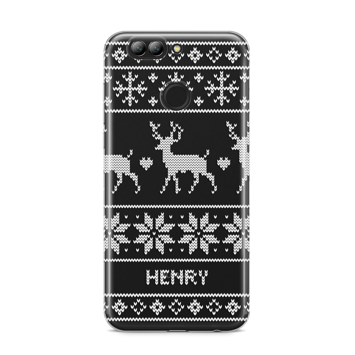 Personalised Christmas Jumper Huawei Nova 2s Phone Case