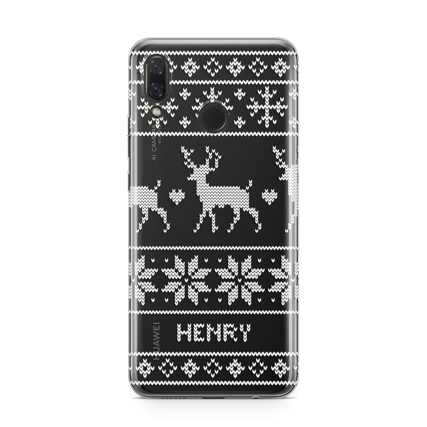 Personalised Christmas Jumper Huawei Nova 3 Phone Case