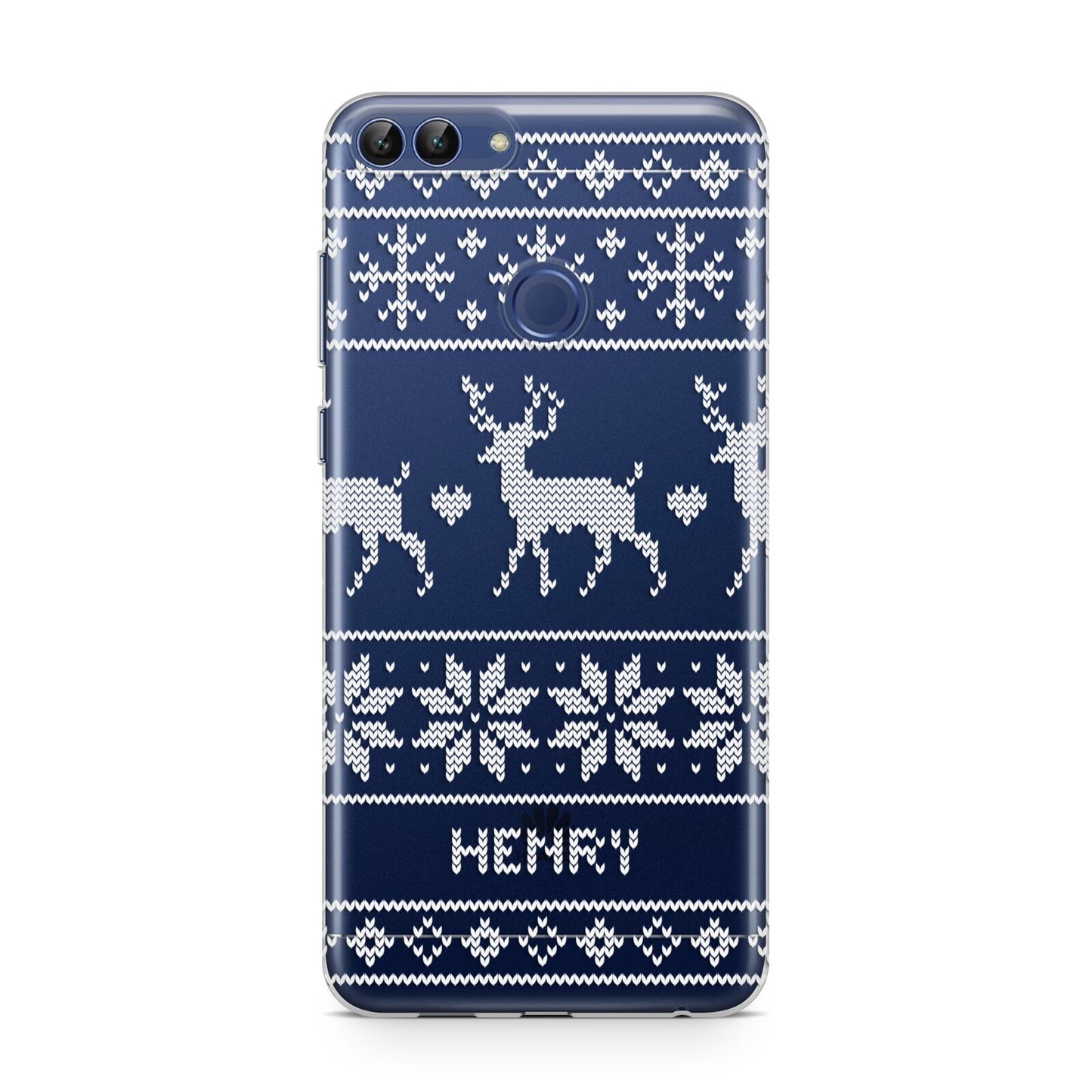 Personalised Christmas Jumper Huawei P Smart Case