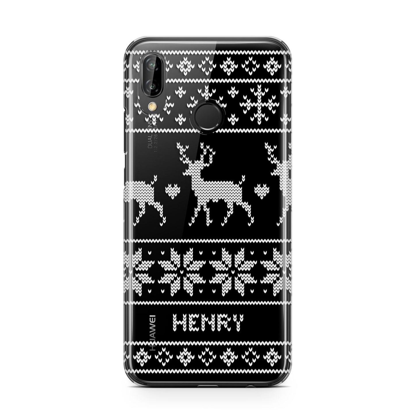 Personalised Christmas Jumper Huawei P20 Lite Phone Case