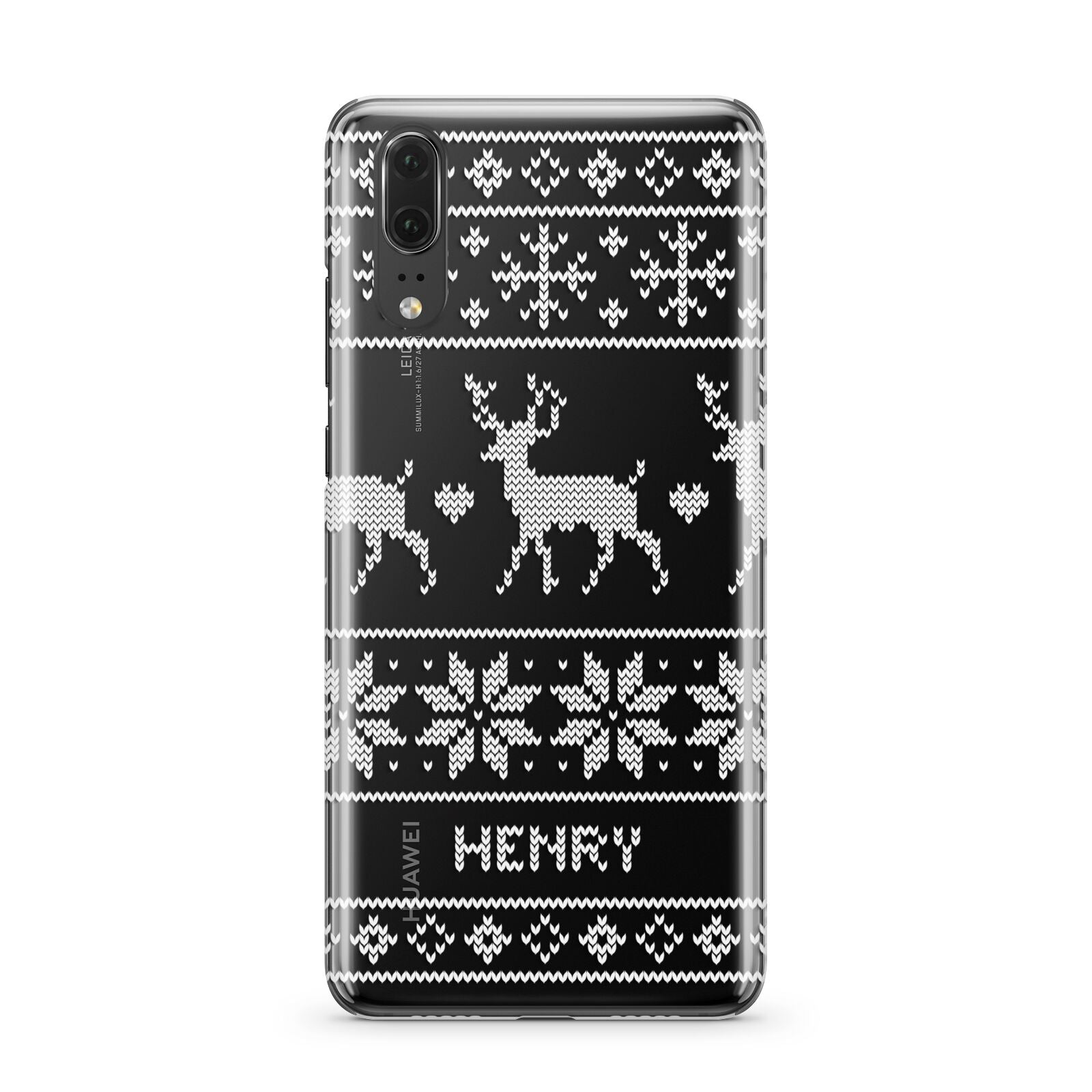 Personalised Christmas Jumper Huawei P20 Phone Case