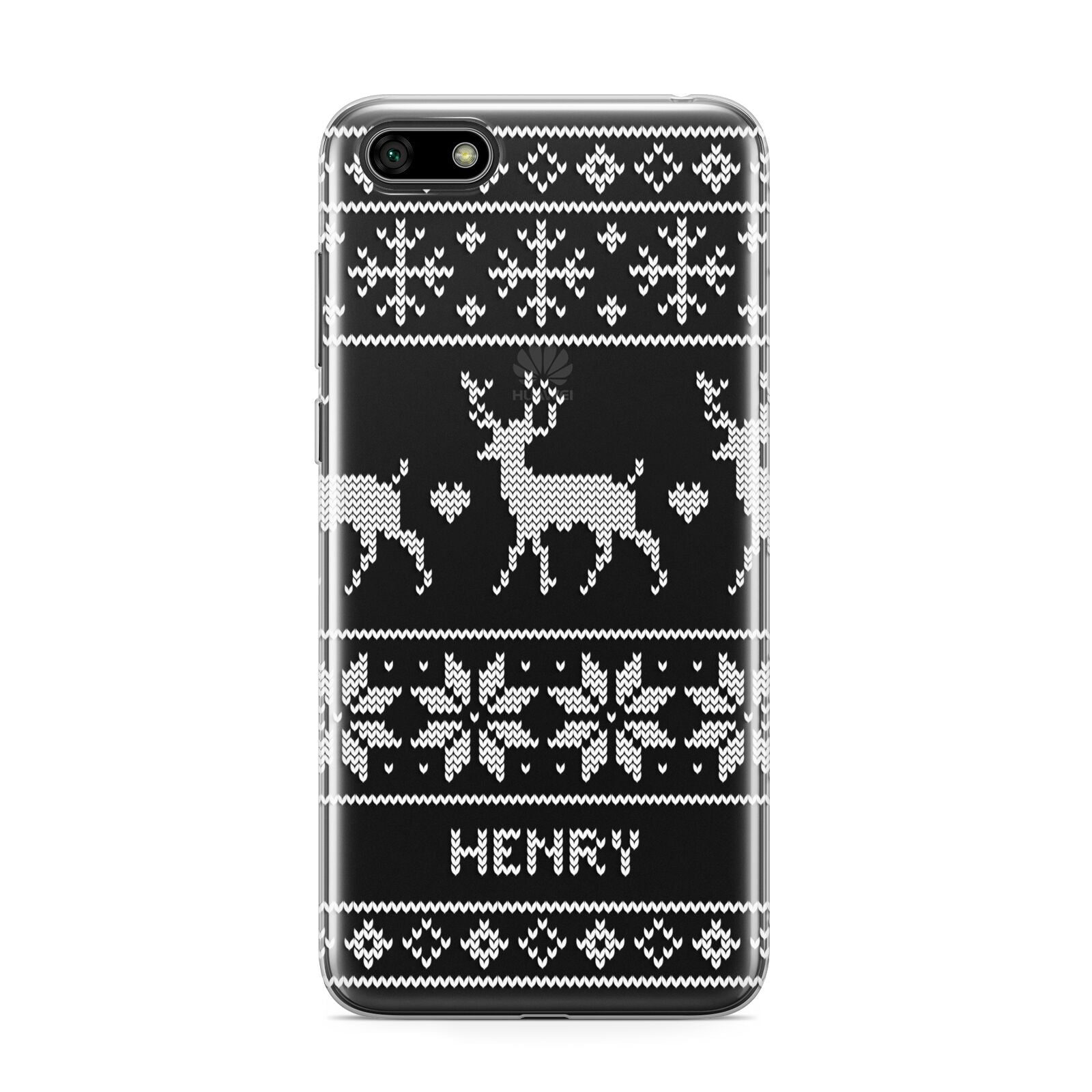 Personalised Christmas Jumper Huawei Y5 Prime 2018 Phone Case