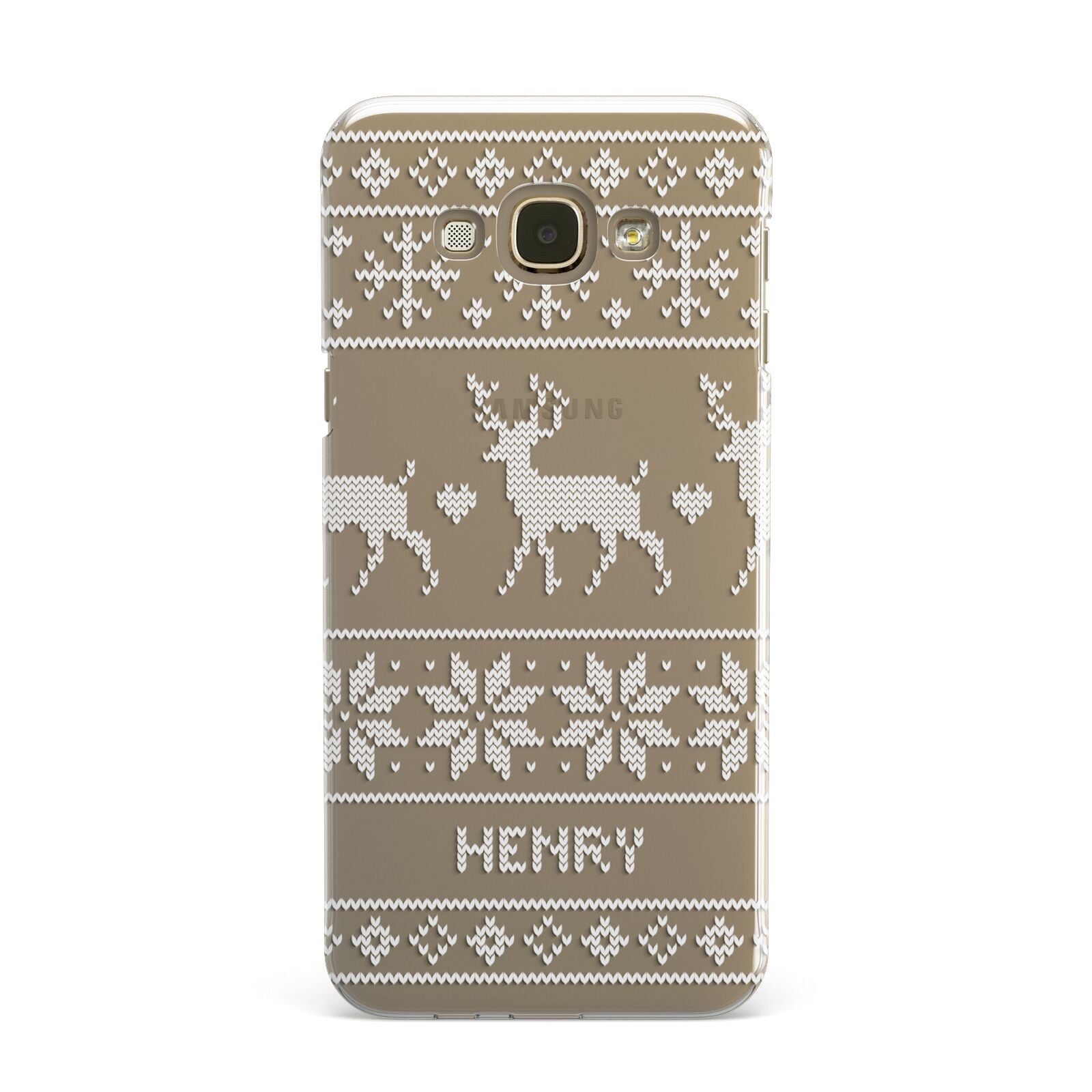 Personalised Christmas Jumper Samsung Galaxy A8 Case