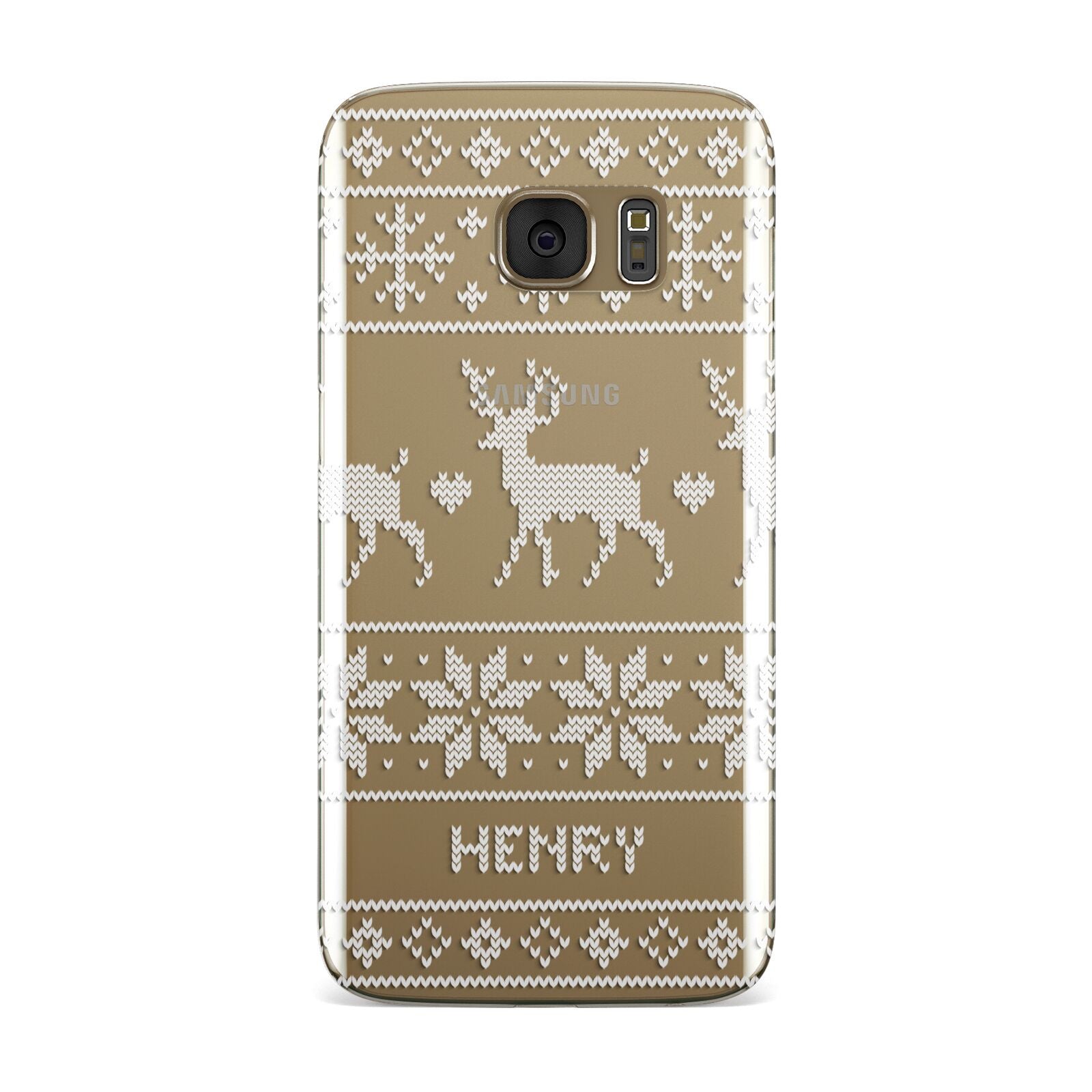 Personalised Christmas Jumper Samsung Galaxy Case