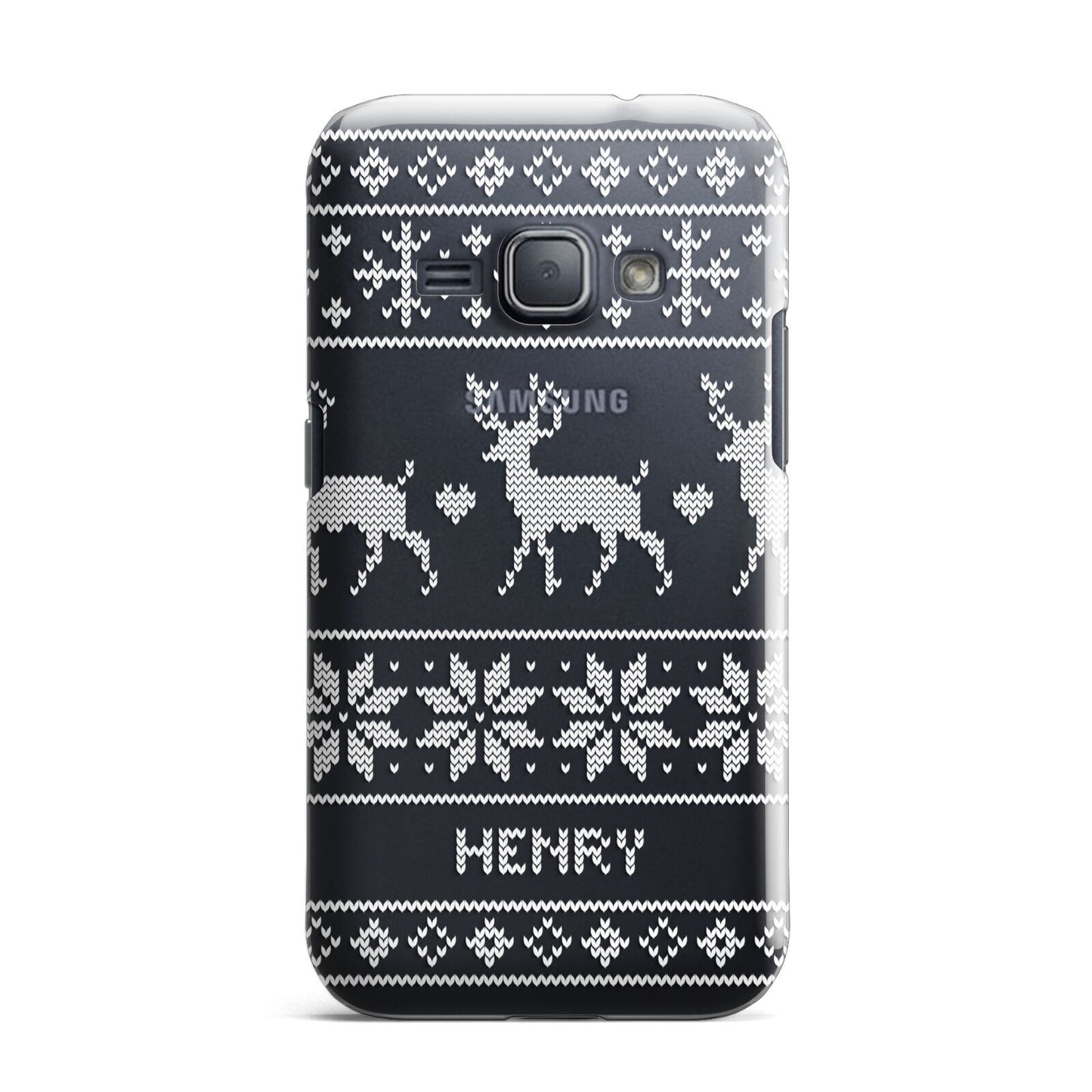 Personalised Christmas Jumper Samsung Galaxy J1 2016 Case