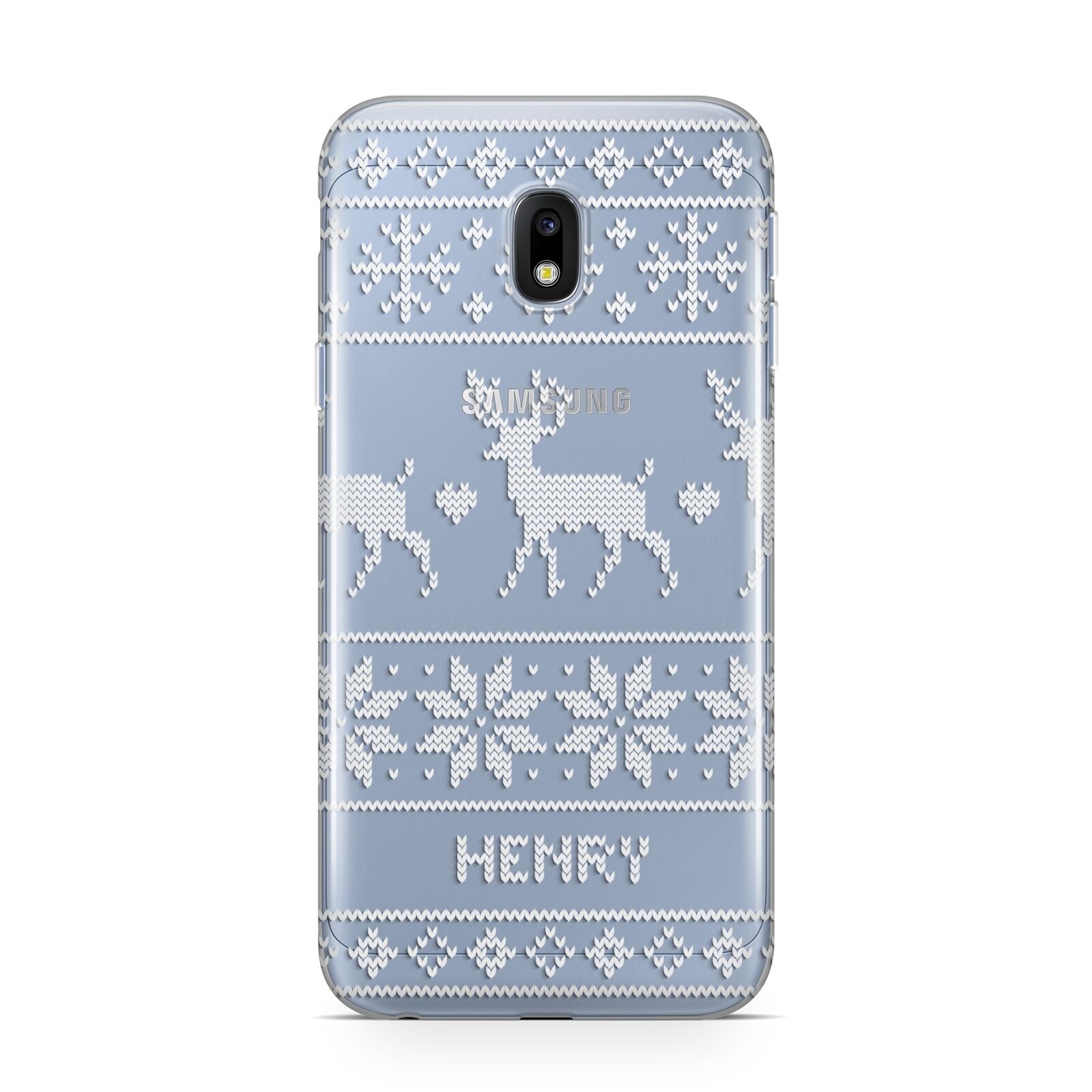 Personalised Christmas Jumper Samsung Galaxy J3 2017 Case