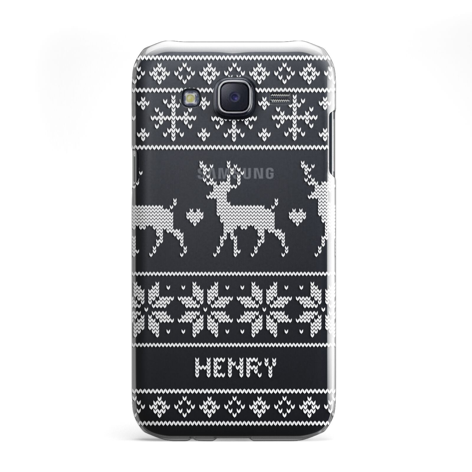 Personalised Christmas Jumper Samsung Galaxy J5 Case