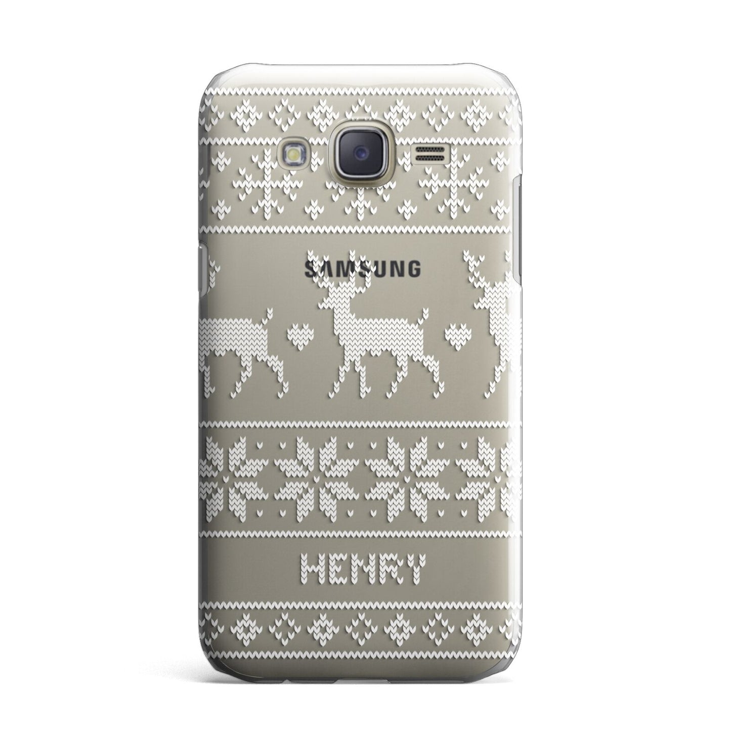 Personalised Christmas Jumper Samsung Galaxy J7 Case