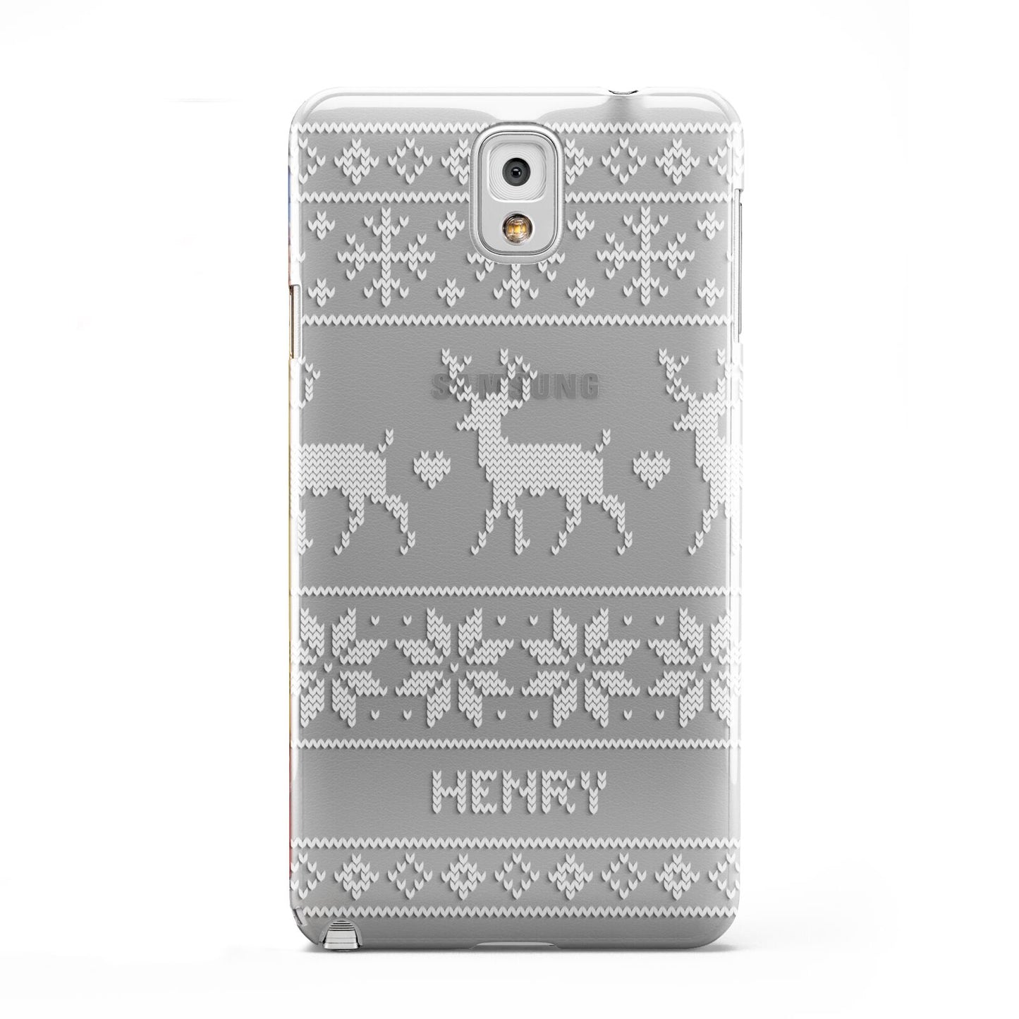 Personalised Christmas Jumper Samsung Galaxy Note 3 Case