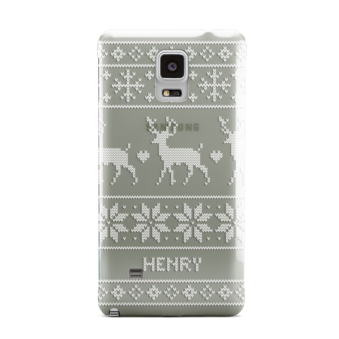 Personalised Christmas Jumper Samsung Galaxy Note 4 Case