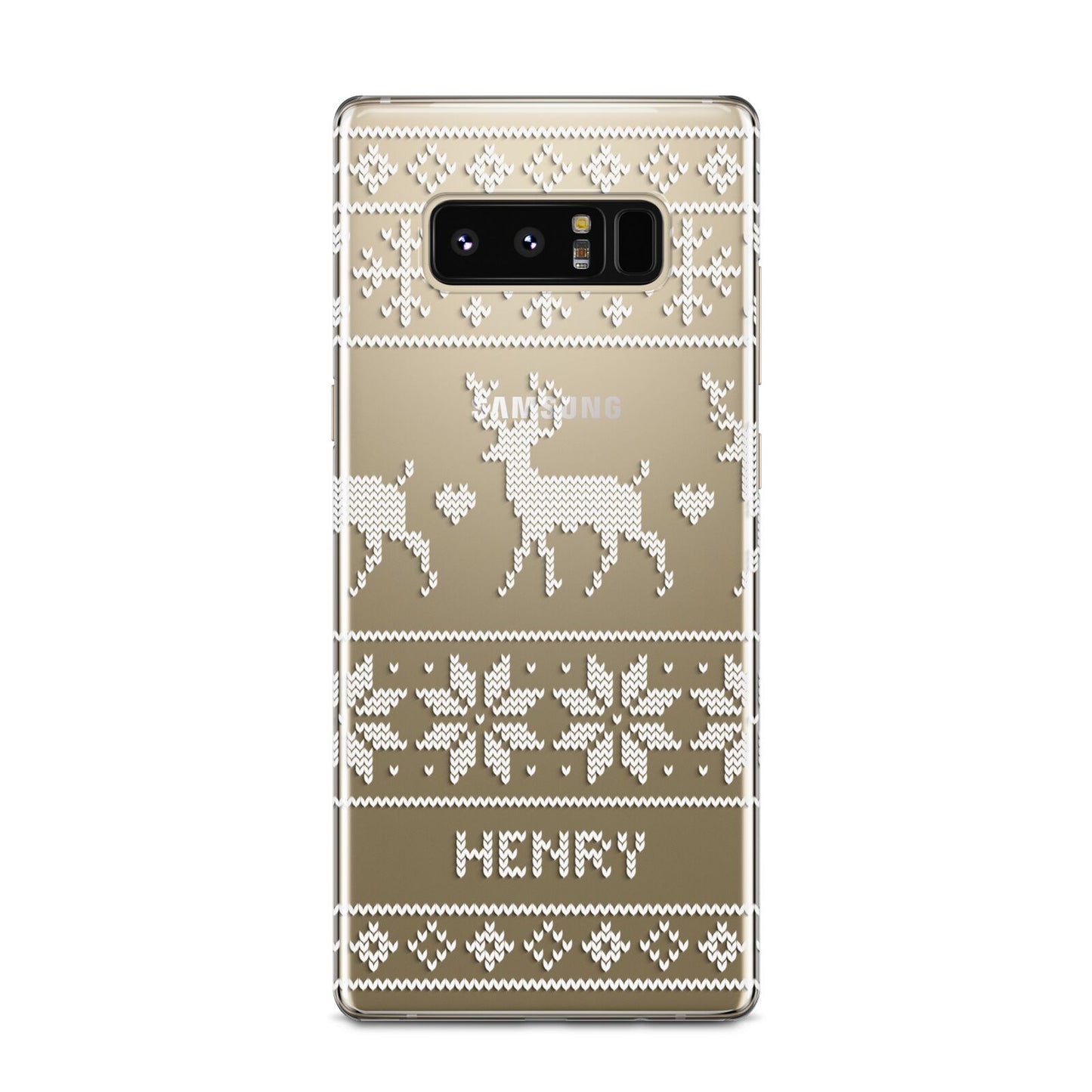 Personalised Christmas Jumper Samsung Galaxy Note 8 Case