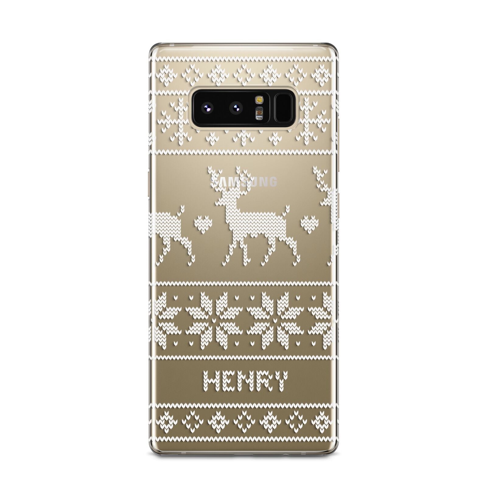 Personalised Christmas Jumper Samsung Galaxy Note 8 Case