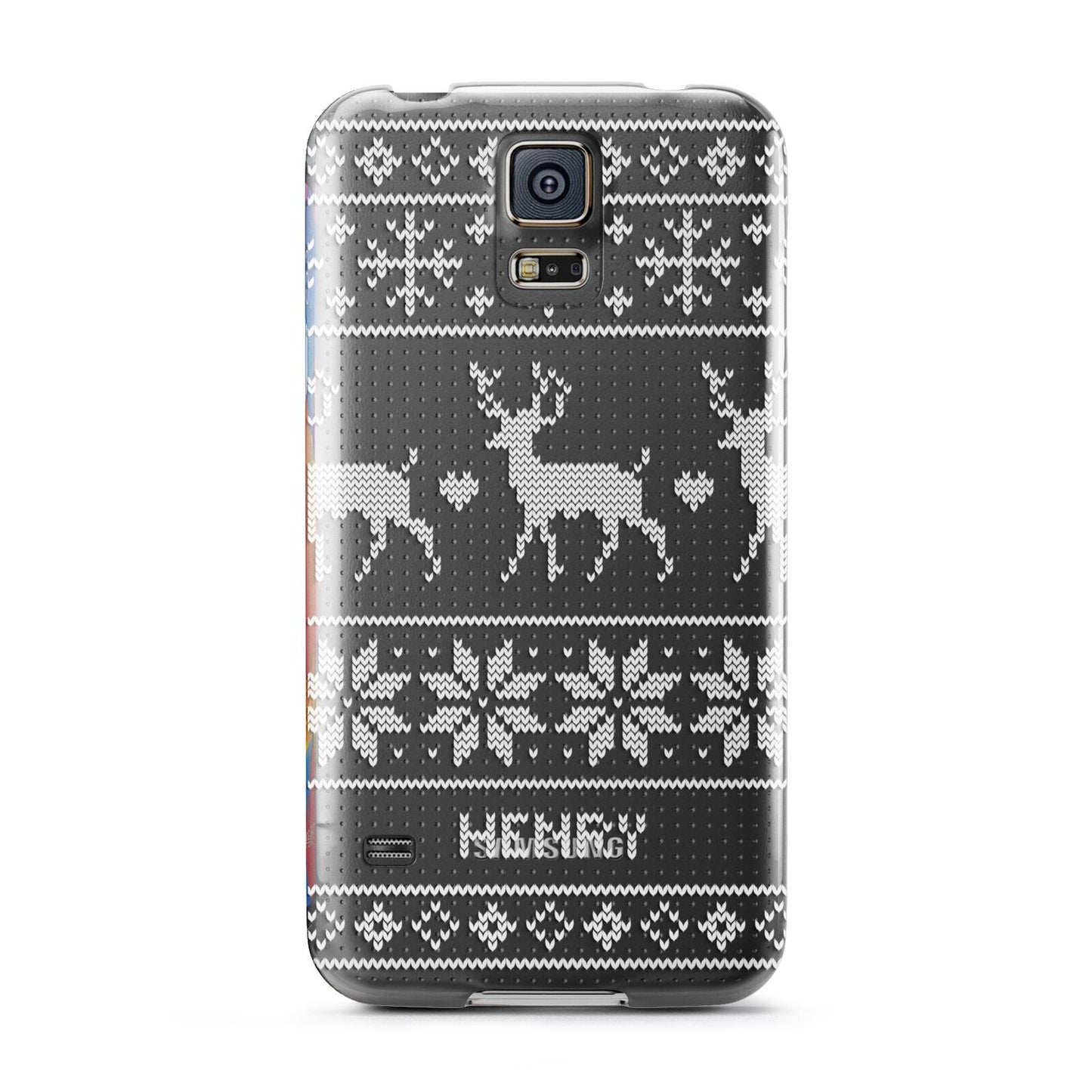 Personalised Christmas Jumper Samsung Galaxy S5 Case