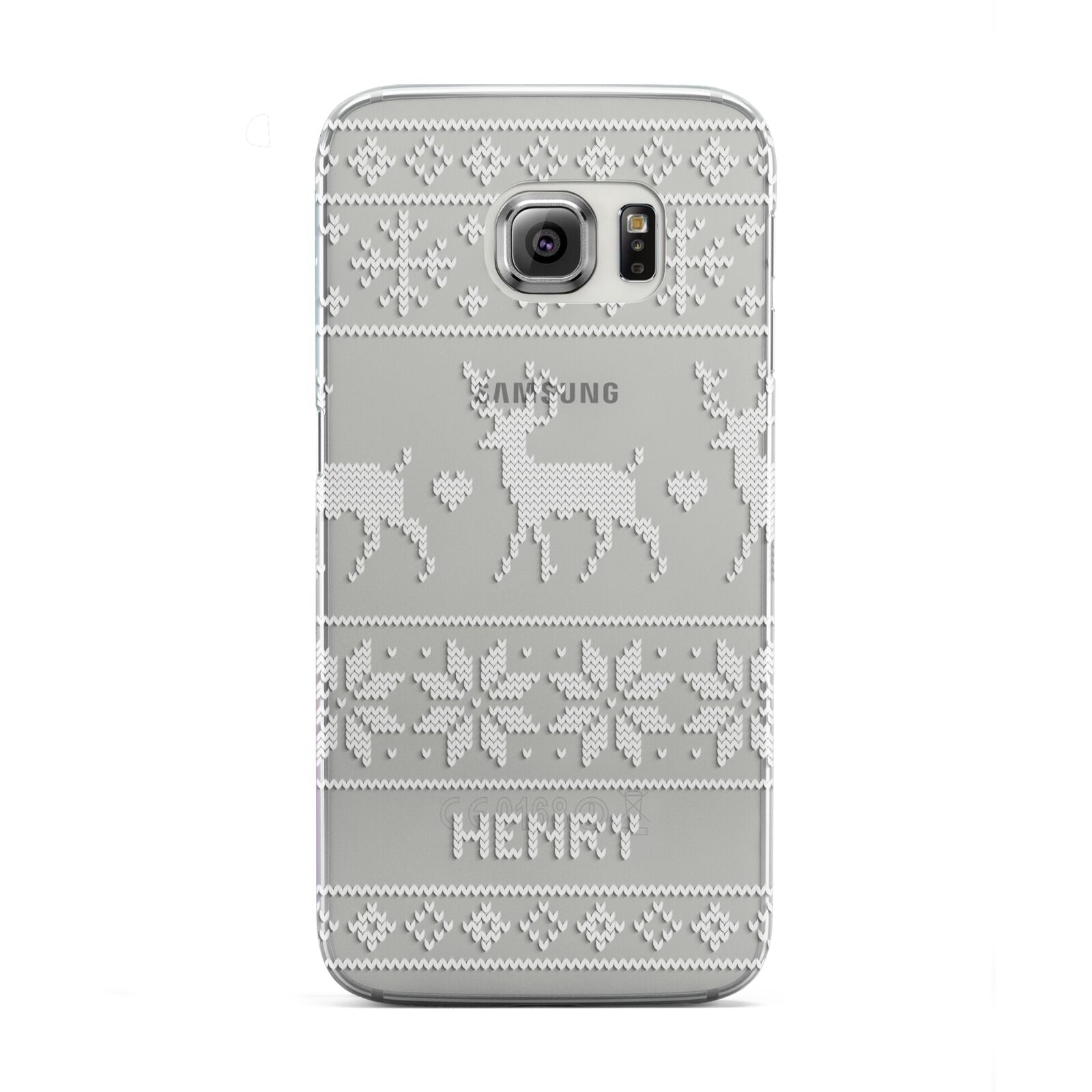 Personalised Christmas Jumper Samsung Galaxy S6 Edge Case