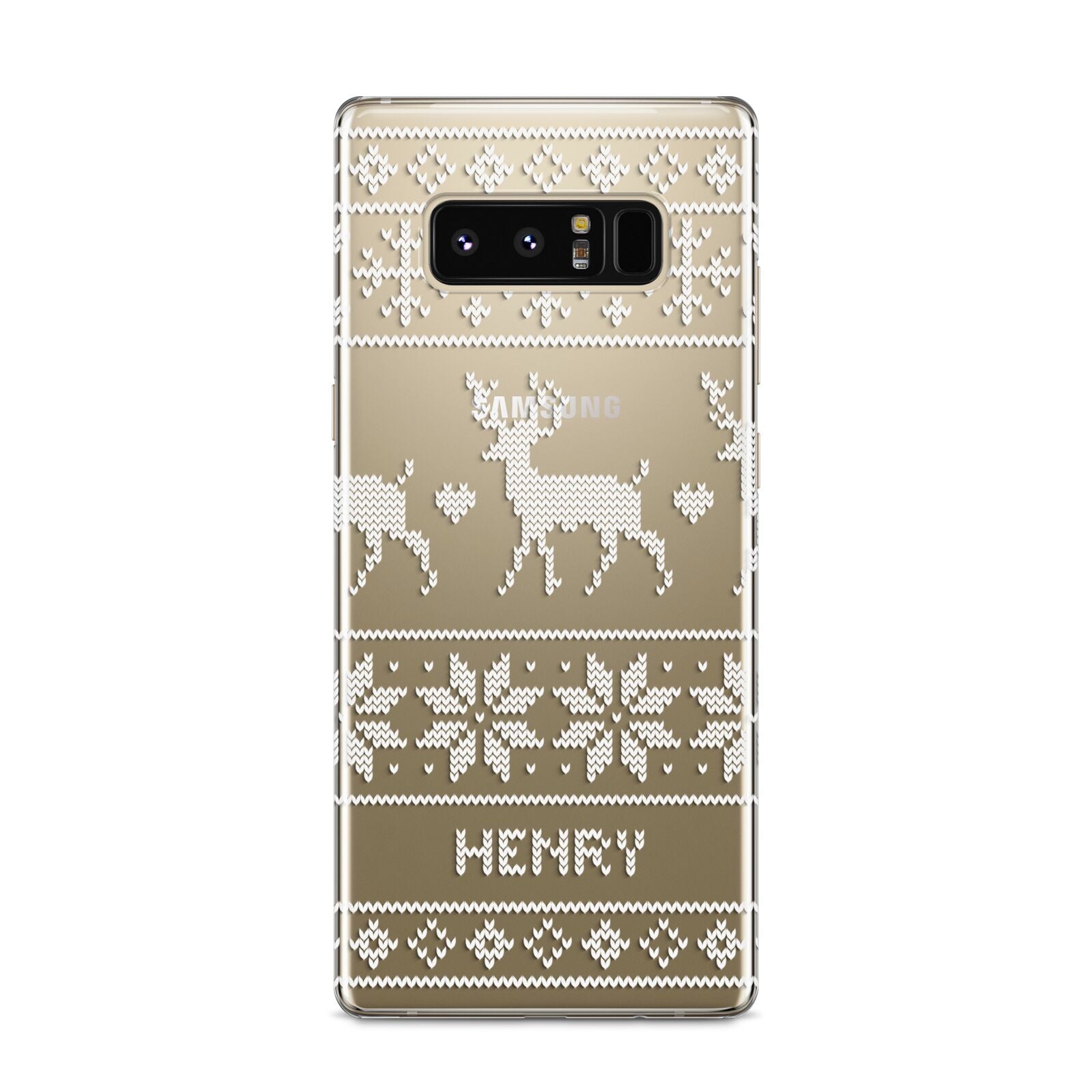 Personalised Christmas Jumper Samsung Galaxy S8 Case