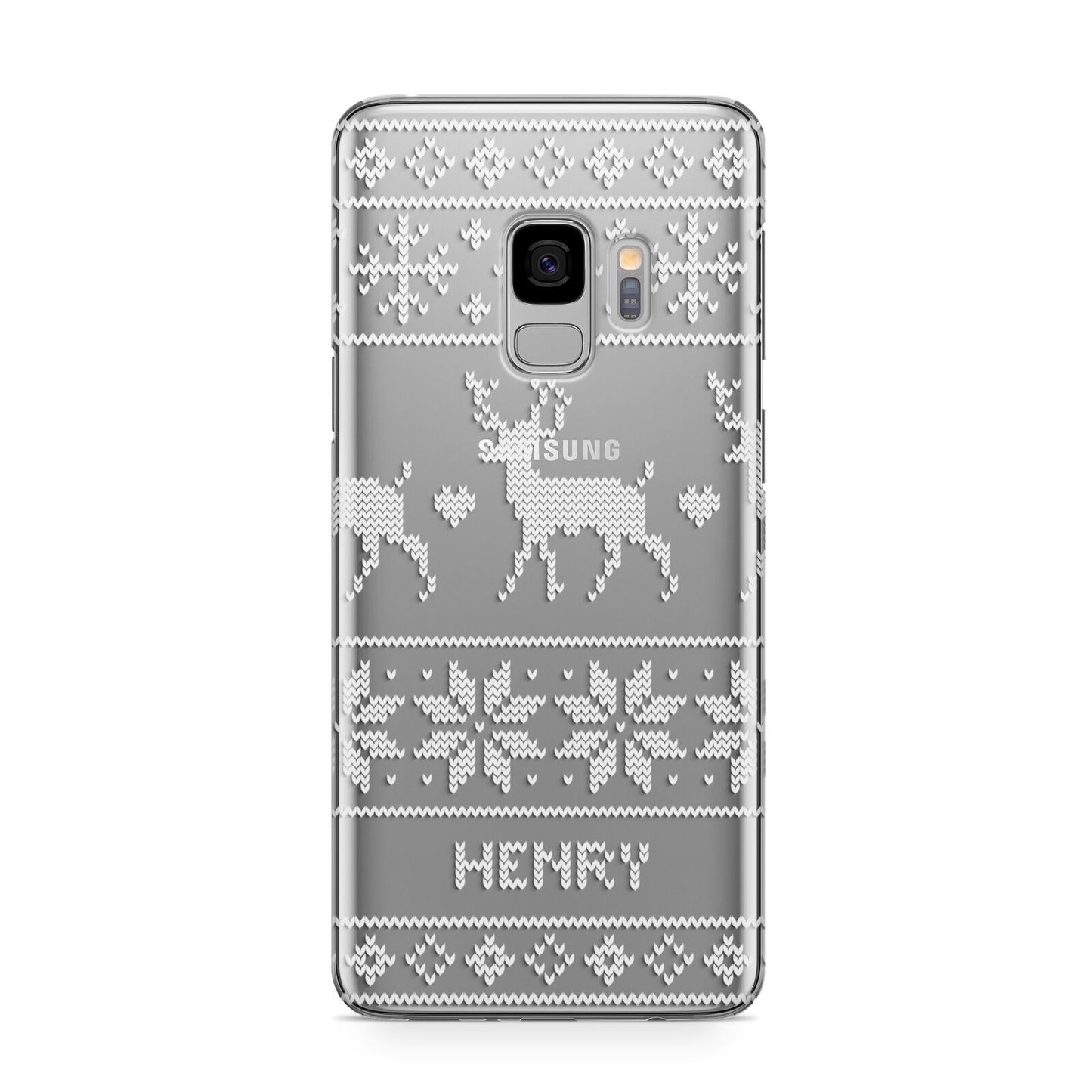 Personalised Christmas Jumper Samsung Galaxy S9 Case