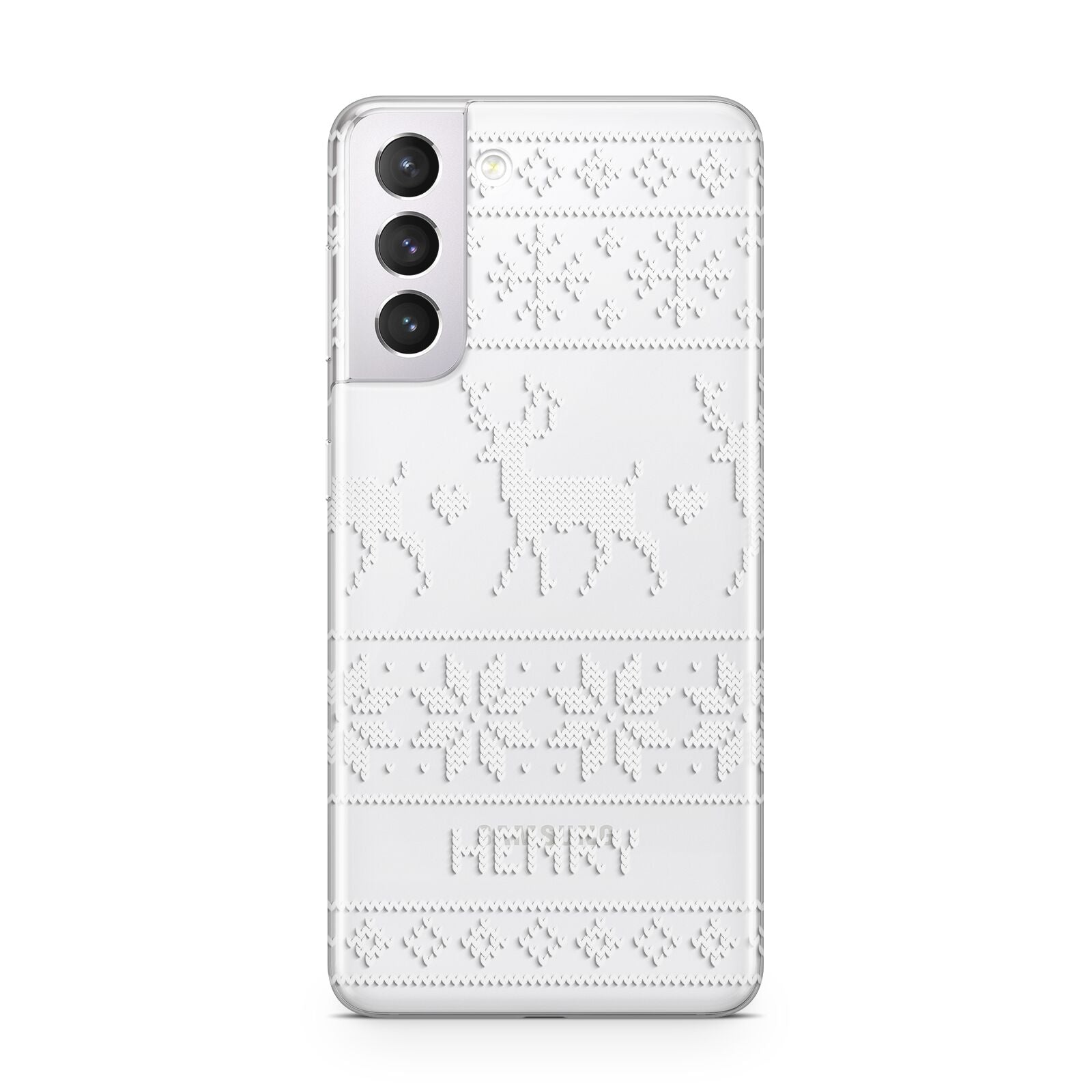 Personalised Christmas Jumper Samsung S21 Case