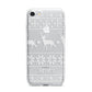 Personalised Christmas Jumper iPhone 7 Bumper Case on Silver iPhone