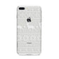 Personalised Christmas Jumper iPhone 8 Plus Bumper Case on Silver iPhone