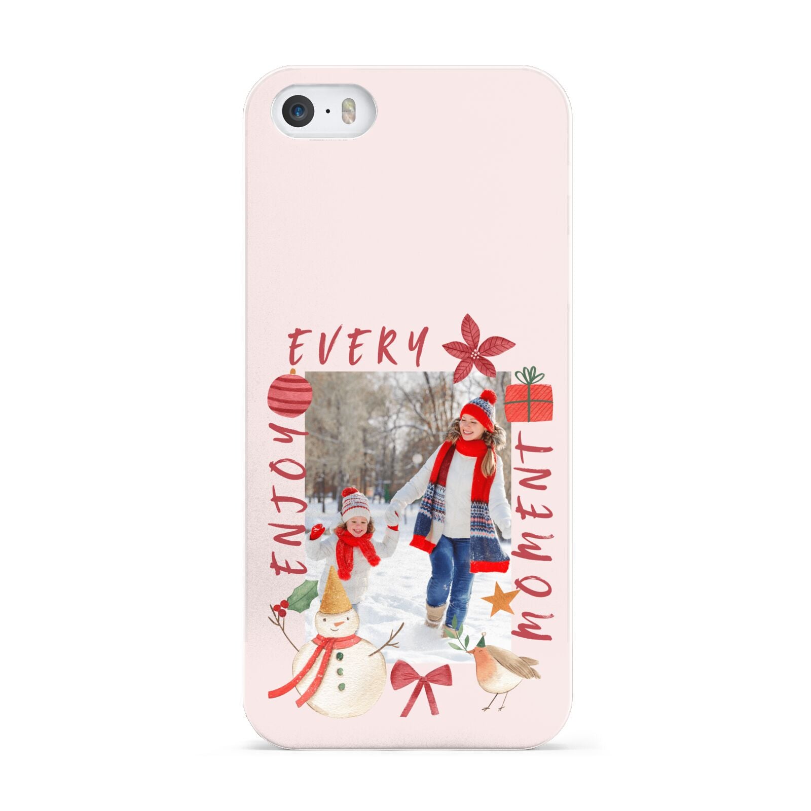 Personalised Christmas Moments Apple iPhone 5 Case