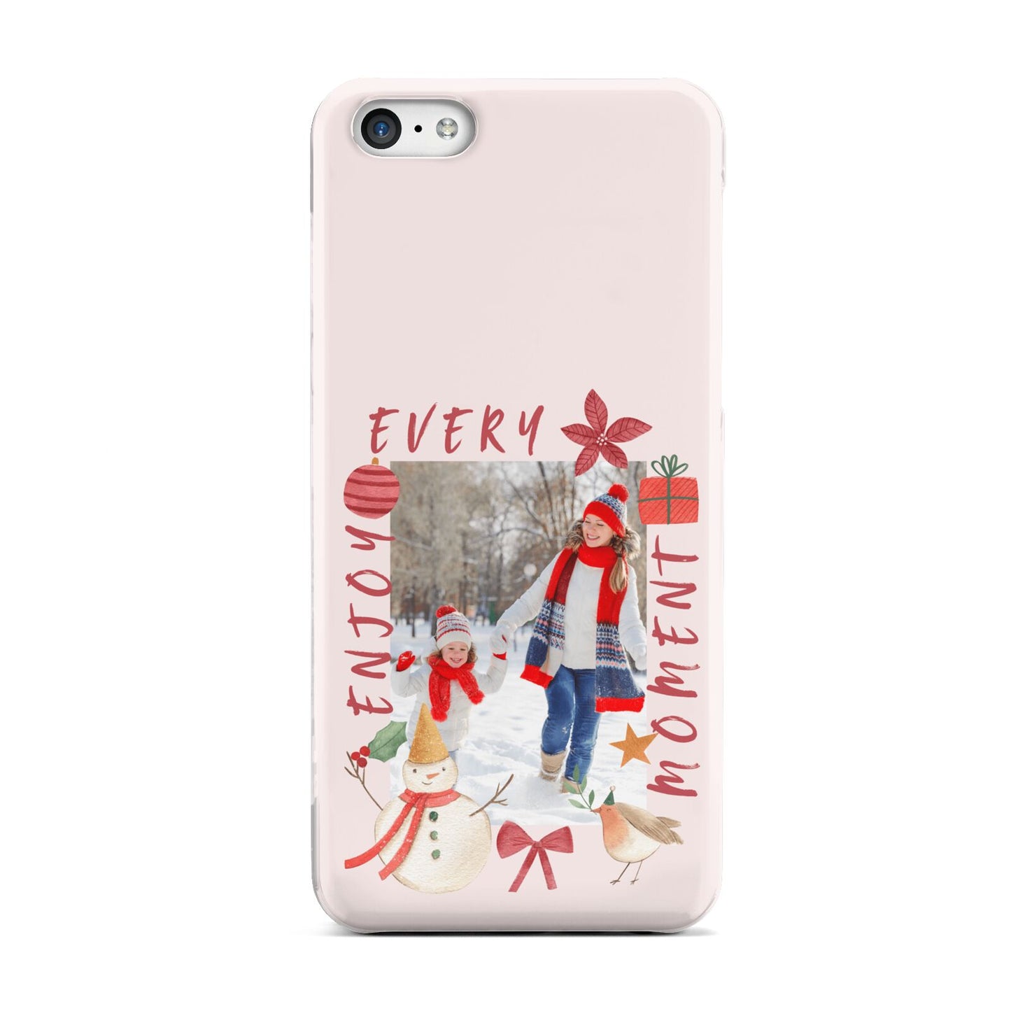 Personalised Christmas Moments Apple iPhone 5c Case