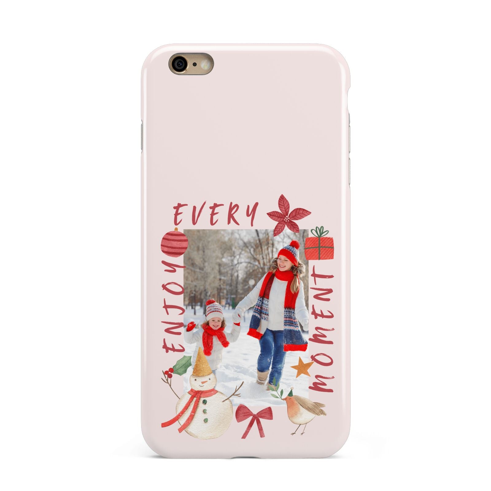 Personalised Christmas Moments Apple iPhone 6 Plus 3D Tough Case