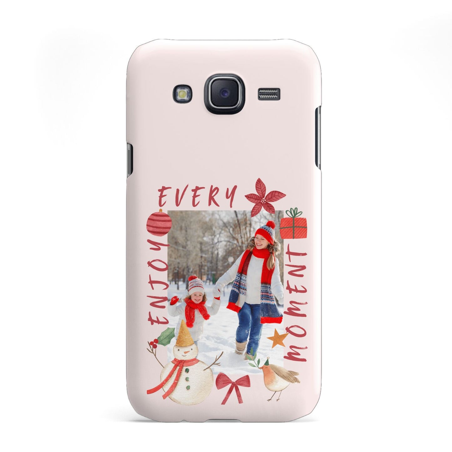 Personalised Christmas Moments Samsung Galaxy J5 Case