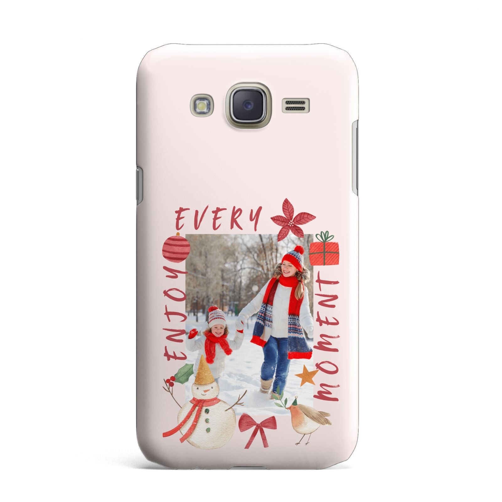 Personalised Christmas Moments Samsung Galaxy J7 Case