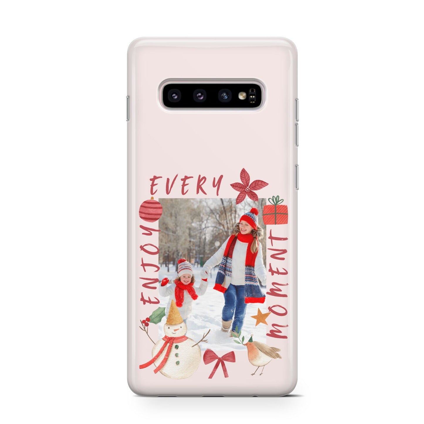 Personalised Christmas Moments Samsung Galaxy S10 Case